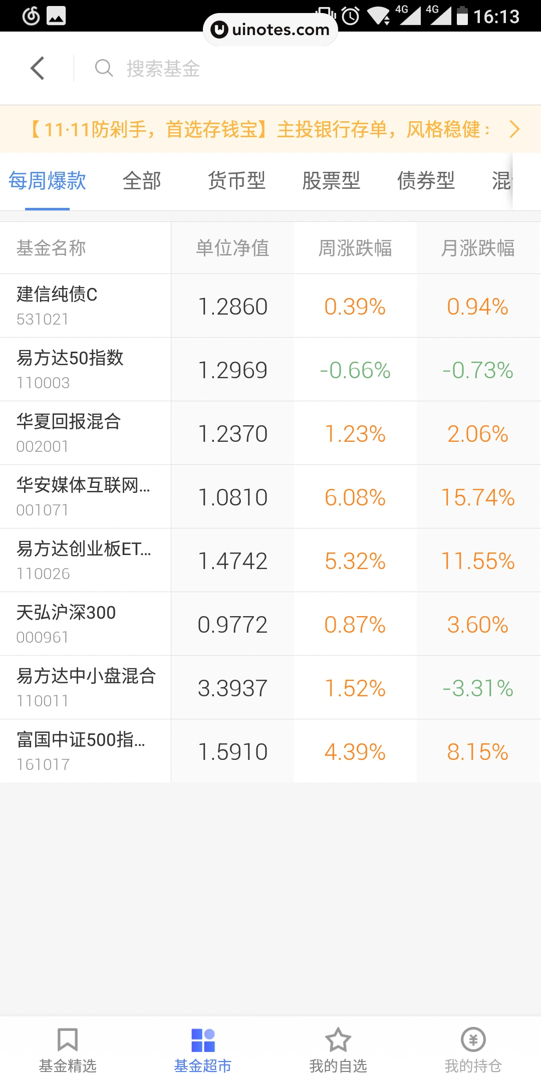 京东金融 App 截图 031 - UI Notes