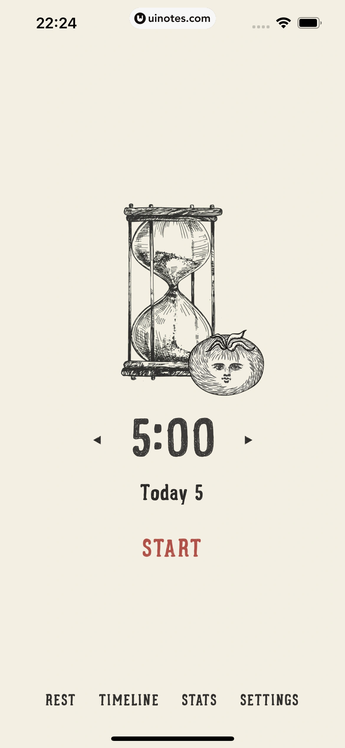 专注番茄 App 截图 018 - UI Notes