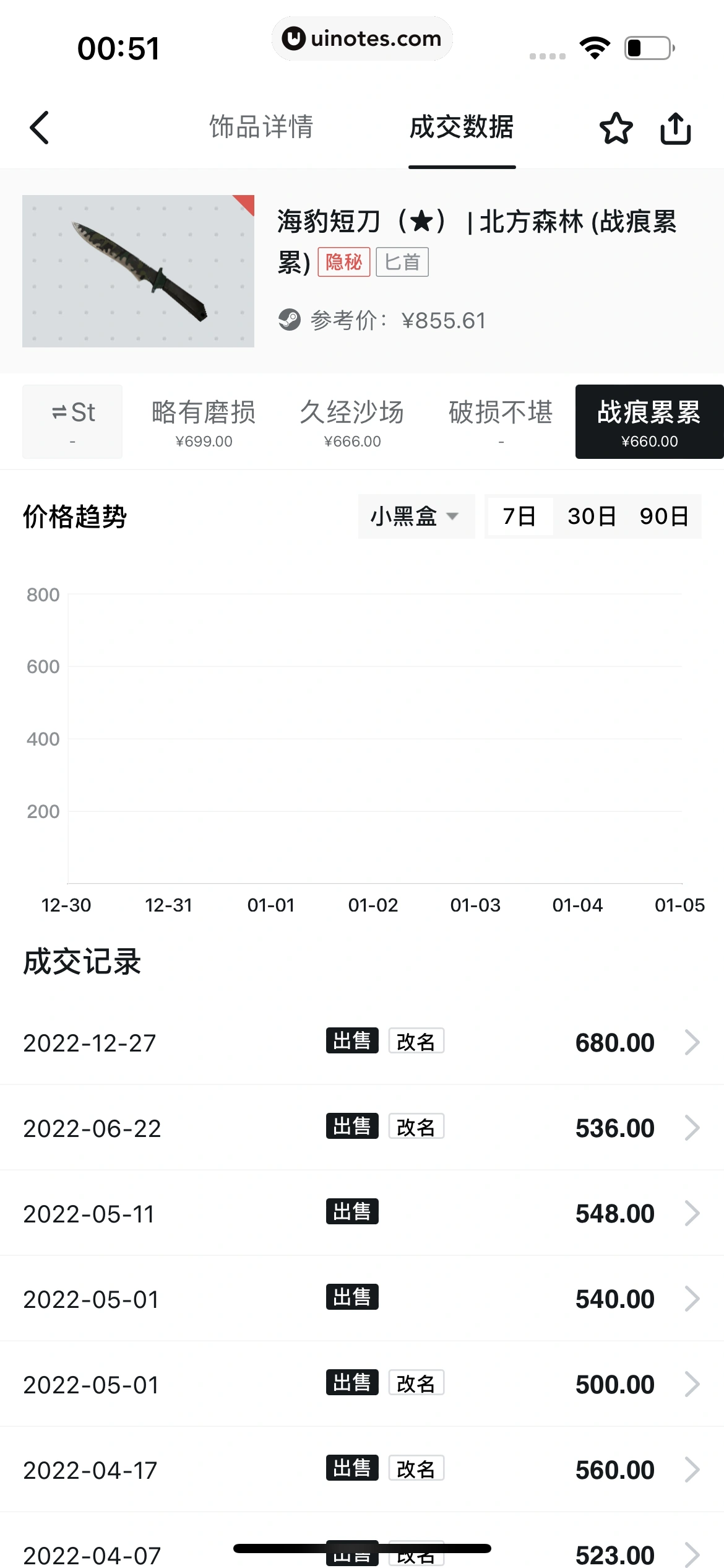 小黑盒 App 截图 226 - UI Notes