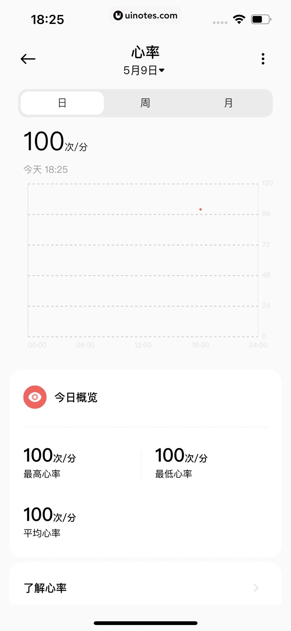 小米运动健康 App 截图 080 - UI Notes