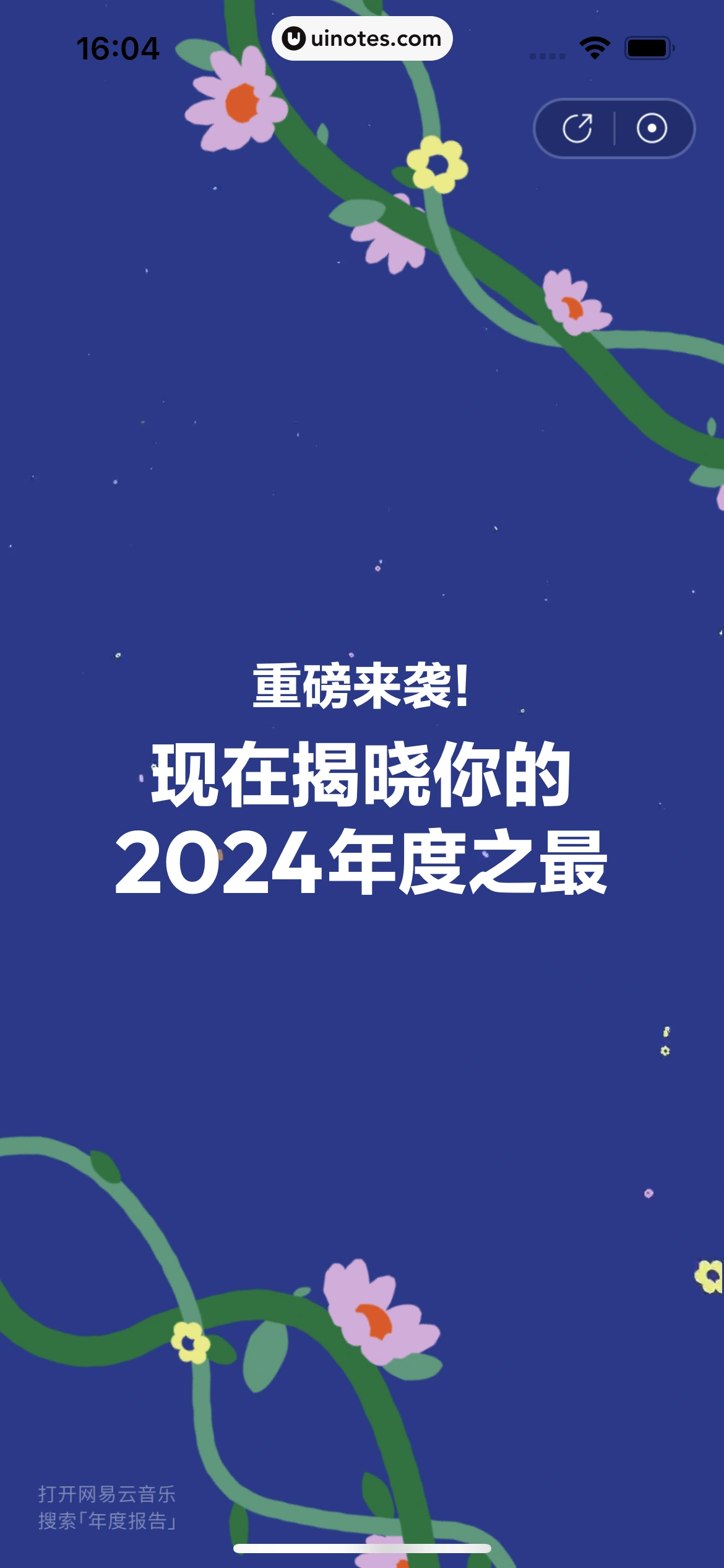 2024年度报告 App 截图 033 - UI Notes