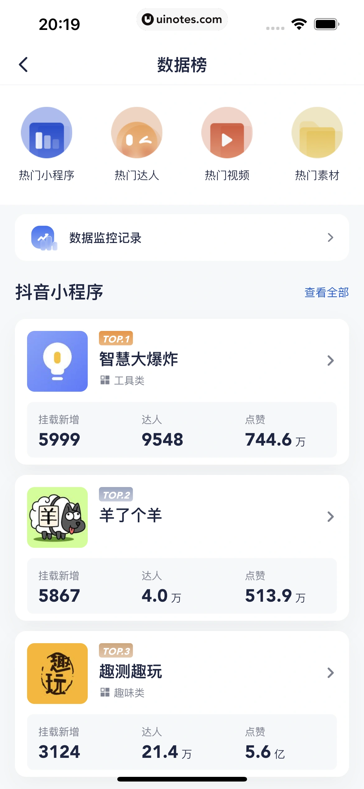 创作猫 App 截图 163 - UI Notes