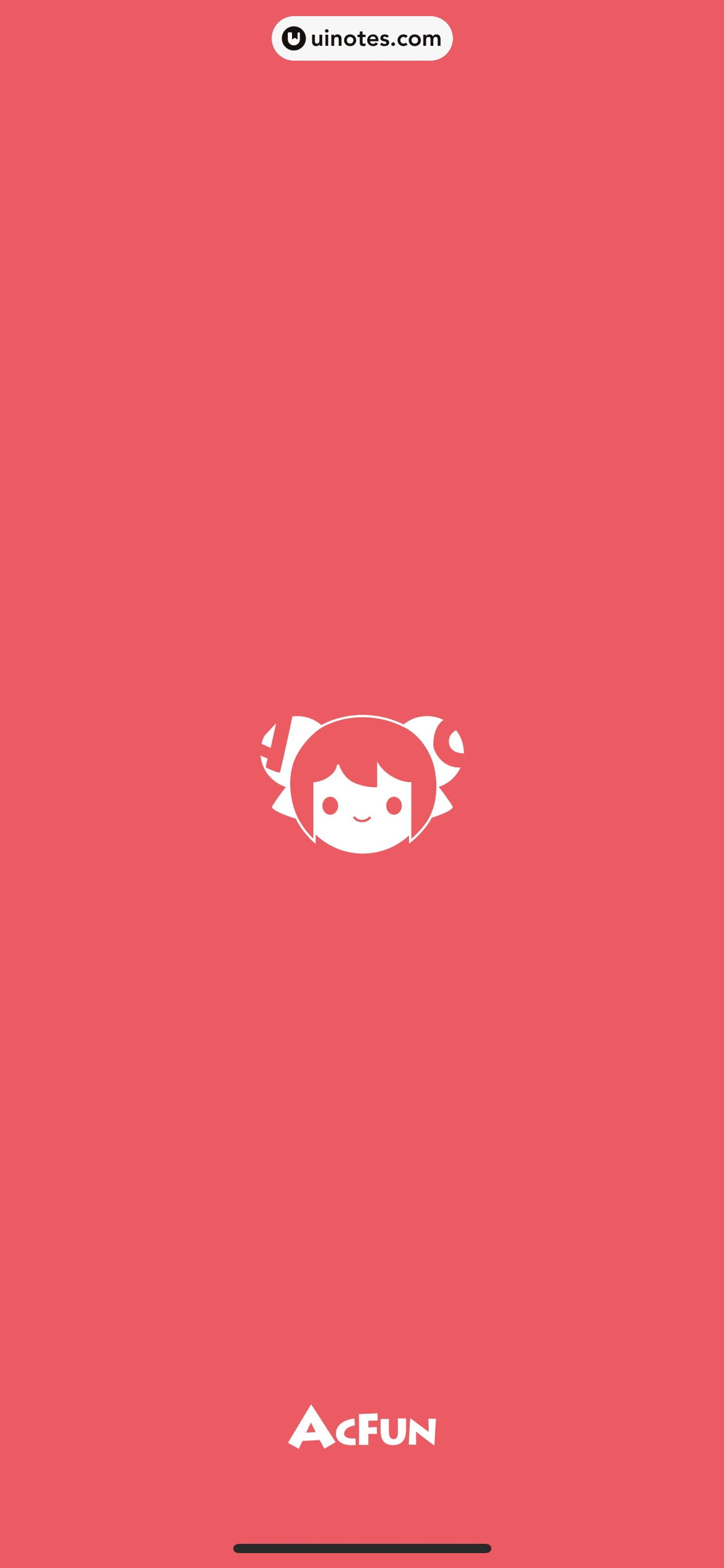 AcFun App 截图 006 - UI Notes