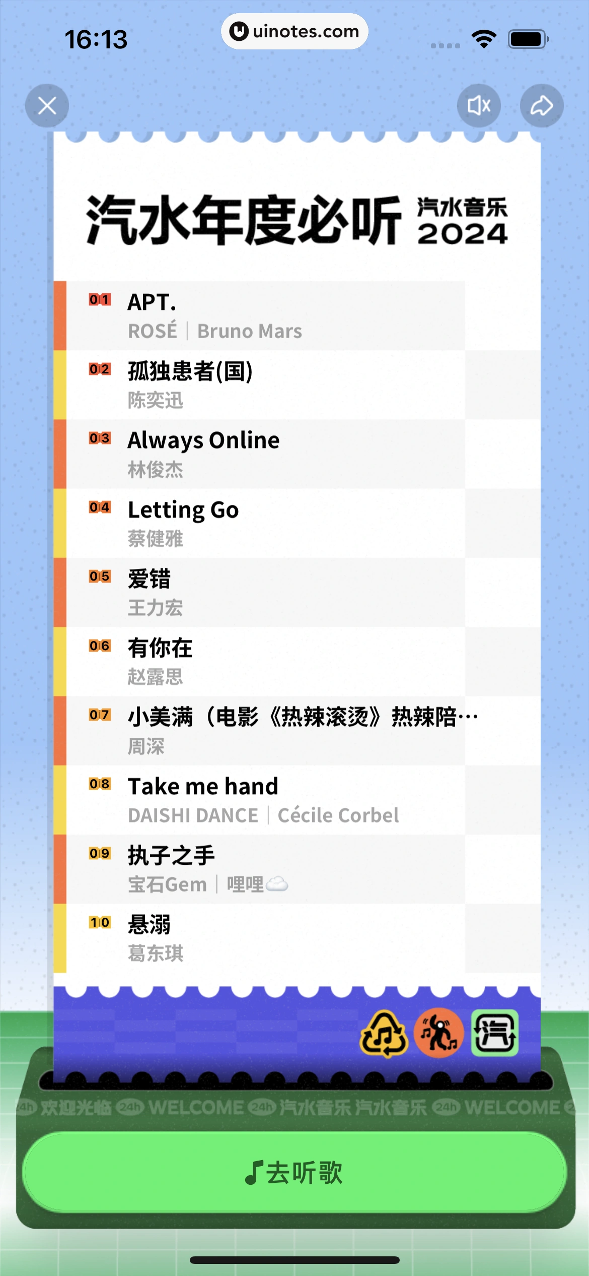 2024年度报告 App 截图 470 - UI Notes