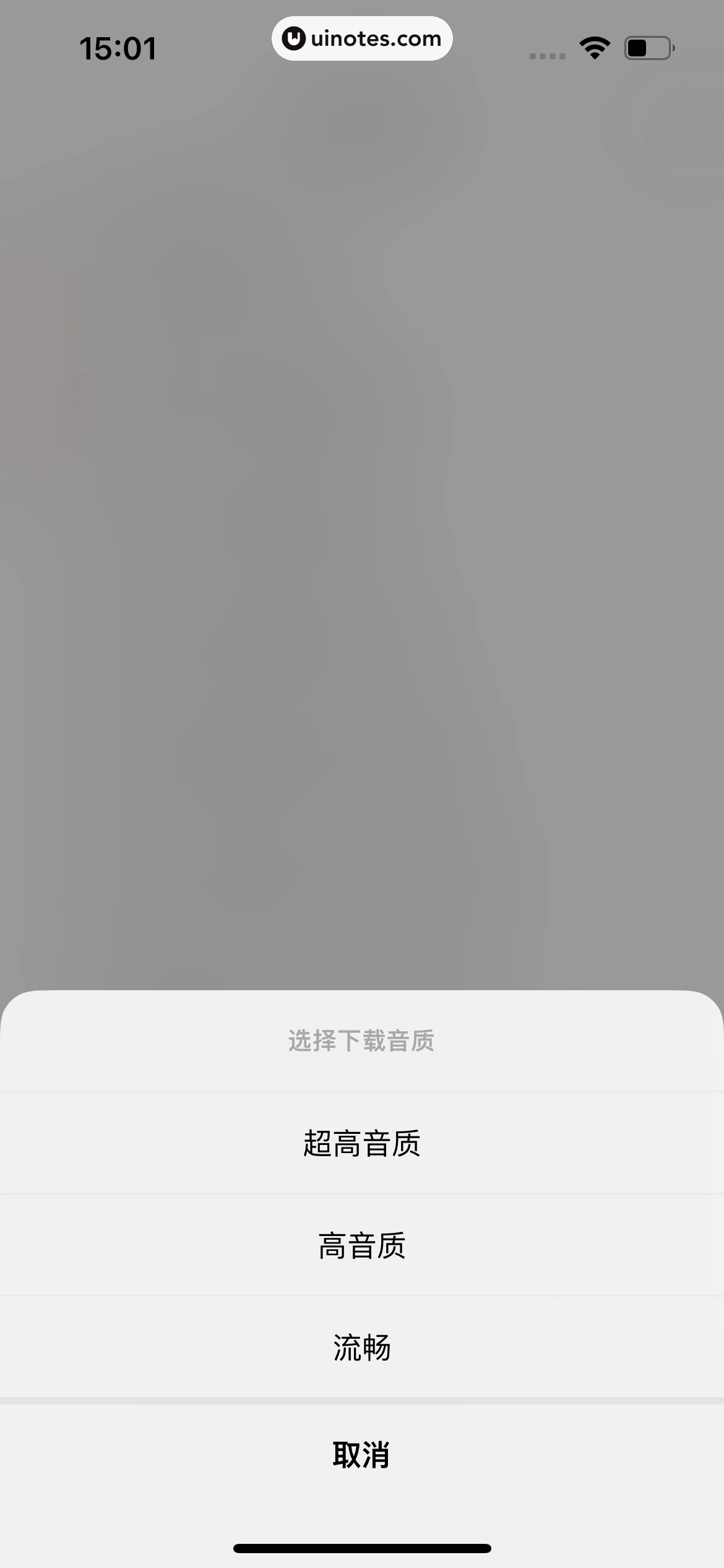 荔枝 App 截图 082 - UI Notes