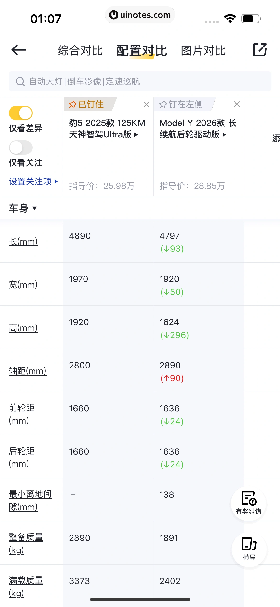 懂车帝 App 截图 0417 - UI Notes