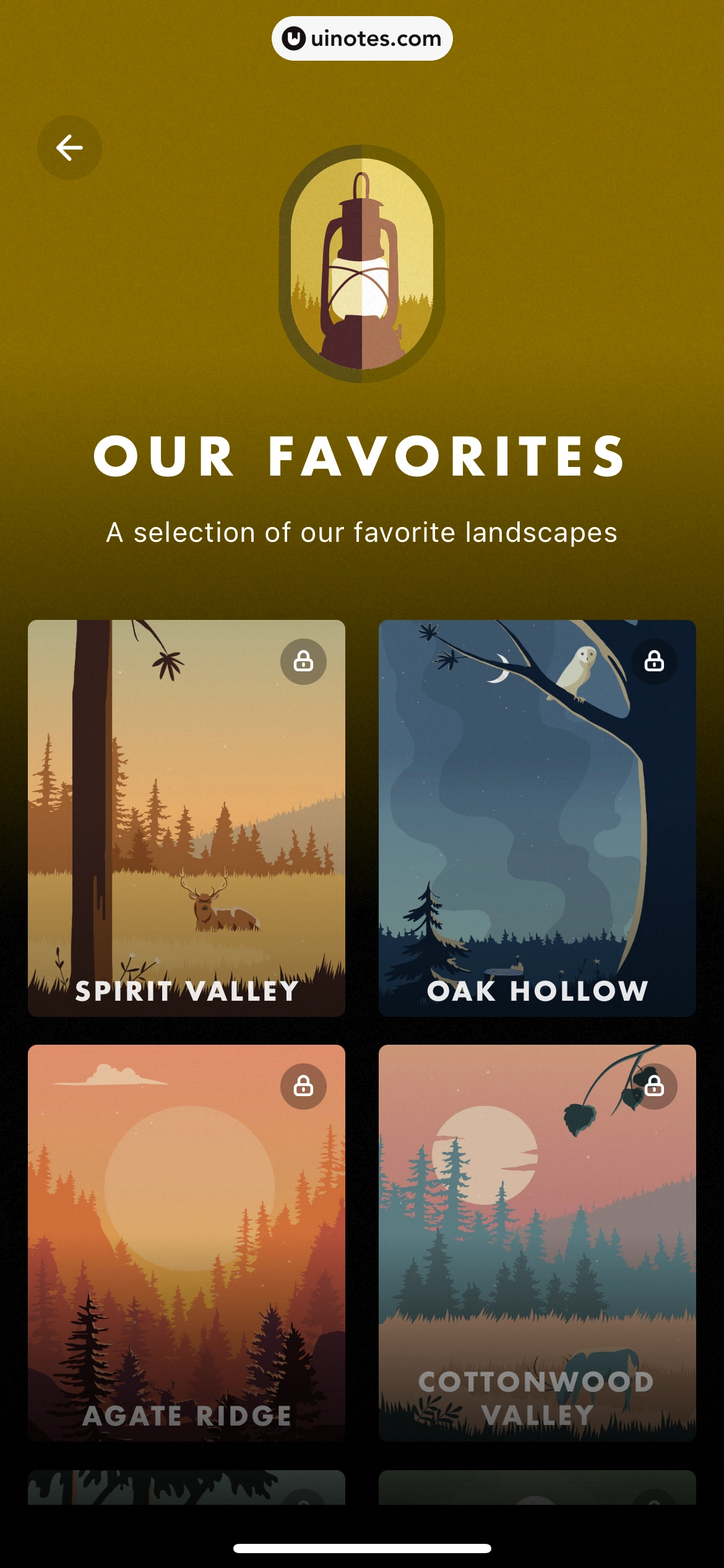 WildJourney App 截图 050 - UI Notes