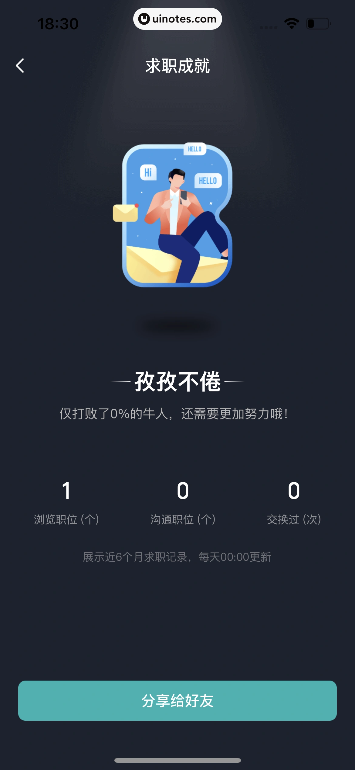 BOSS直聘 App 截图 261 - UI Notes