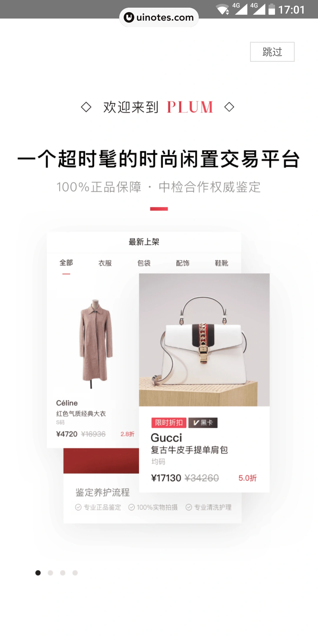 Plum App 截图 001 - UI Notes