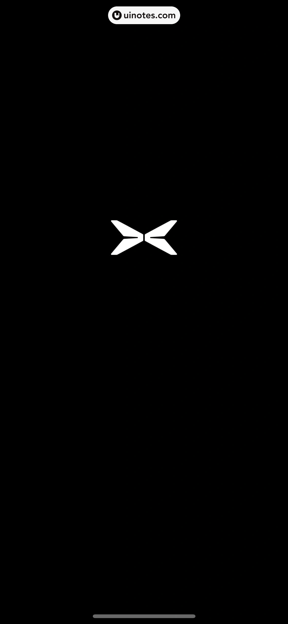 小鹏汽车 App 截图 006 - UI Notes
