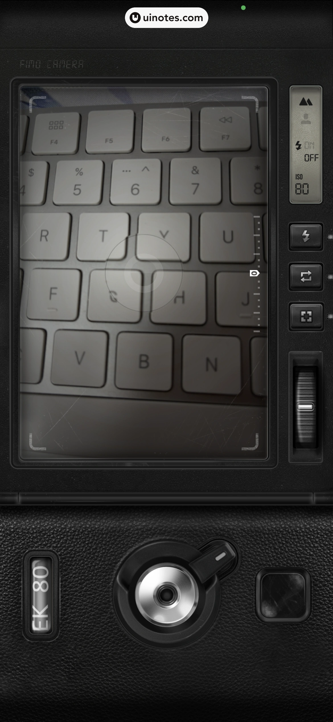 FIMO App 截图 003 - UI Notes