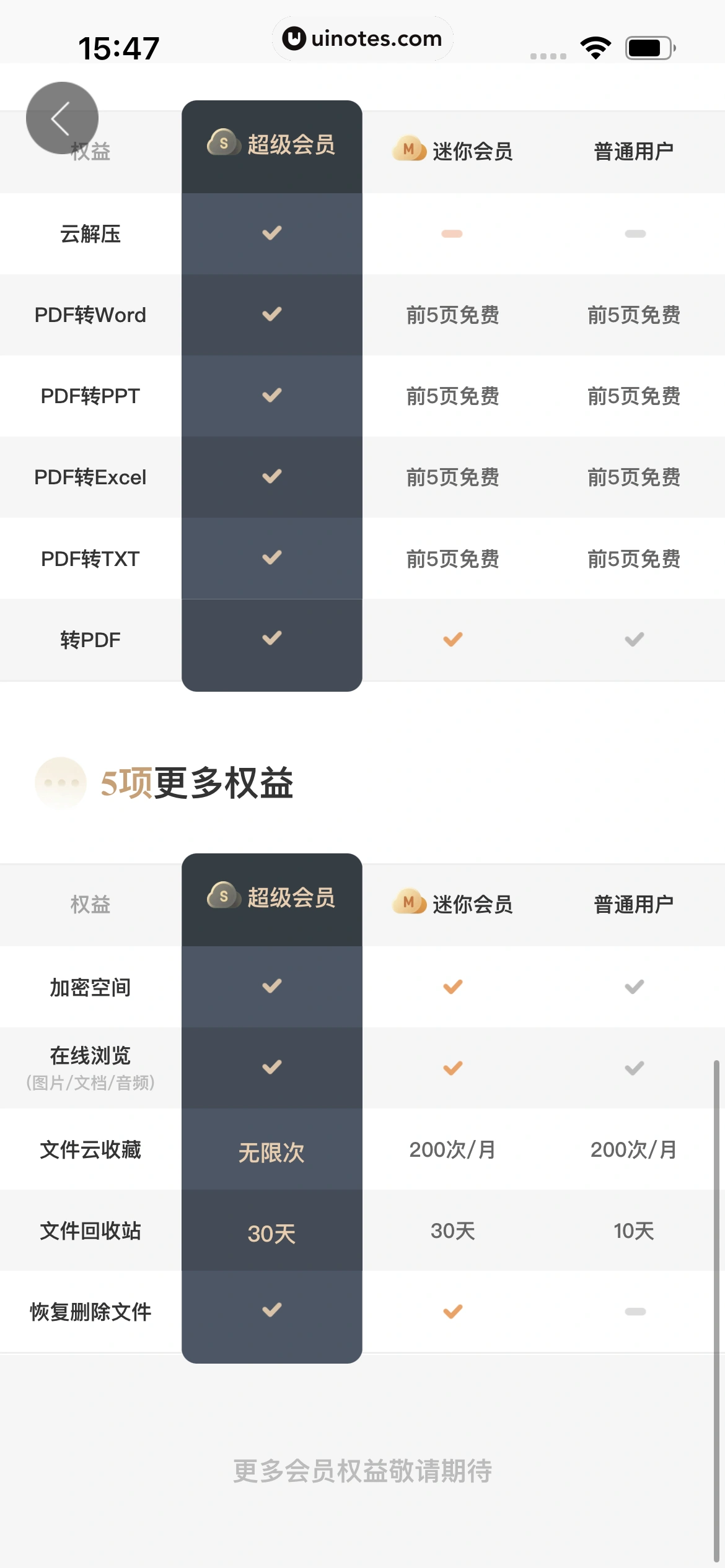 UC浏览器 App 截图 524 - UI Notes