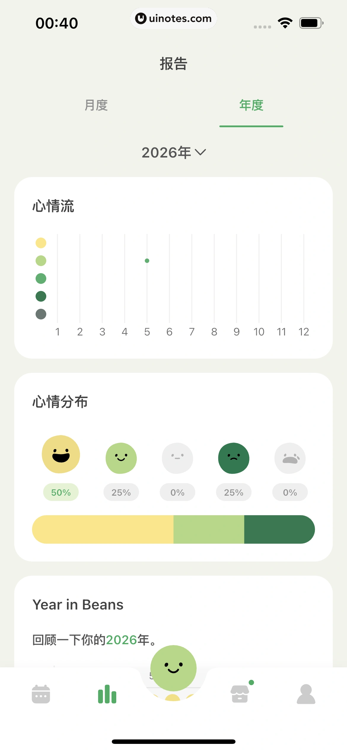 天天豆 App 截图 164 - UI Notes