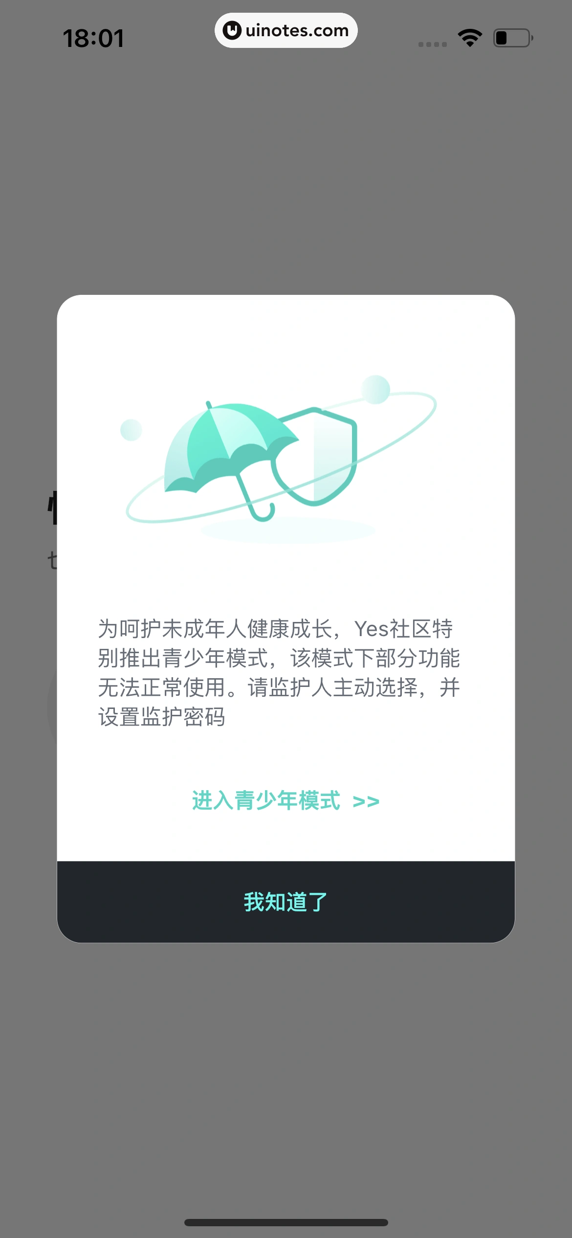 YES App 截图 012 - UI Notes