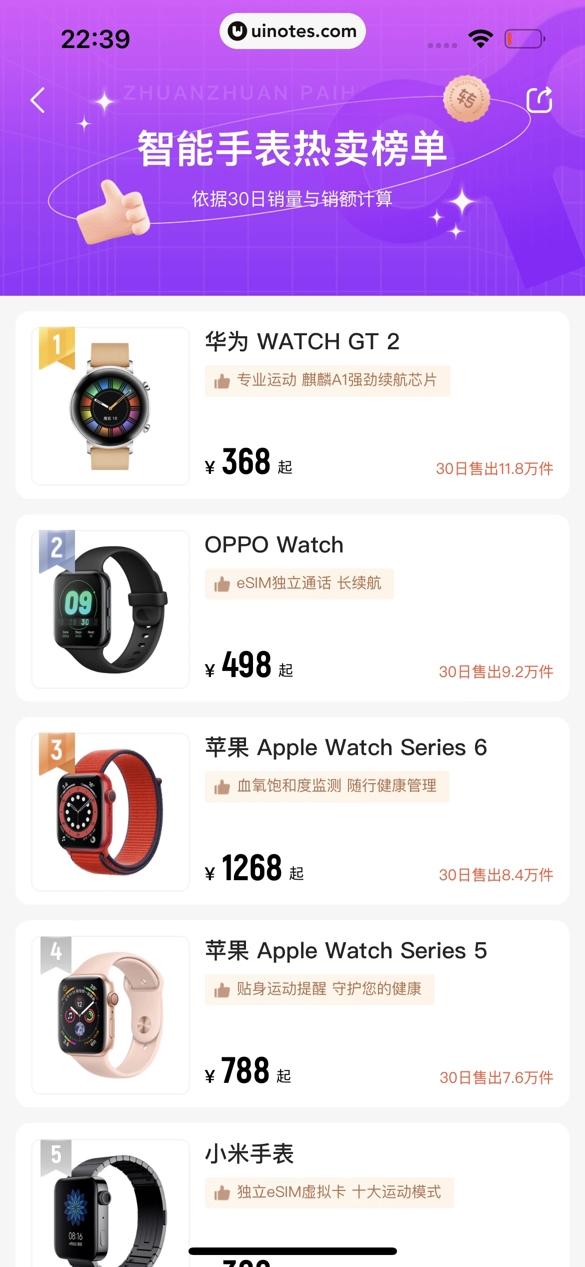 转转 App 截图 174 - UI Notes