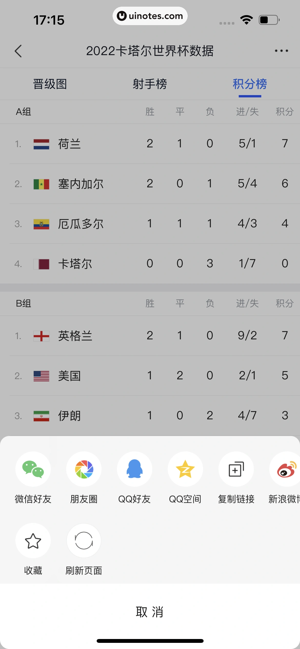 腾讯新闻 App 截图 097 - UI Notes