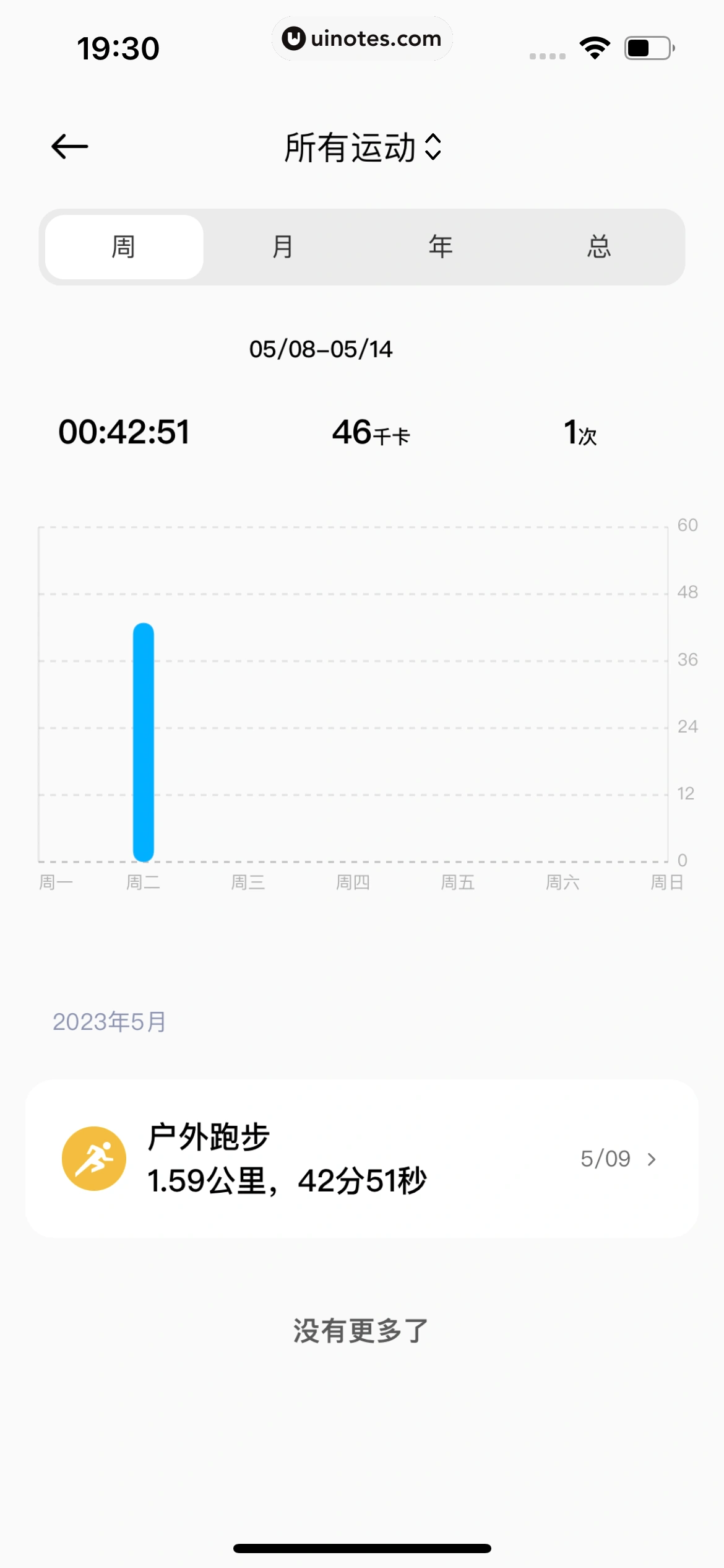 小米运动健康 App 截图 029 - UI Notes