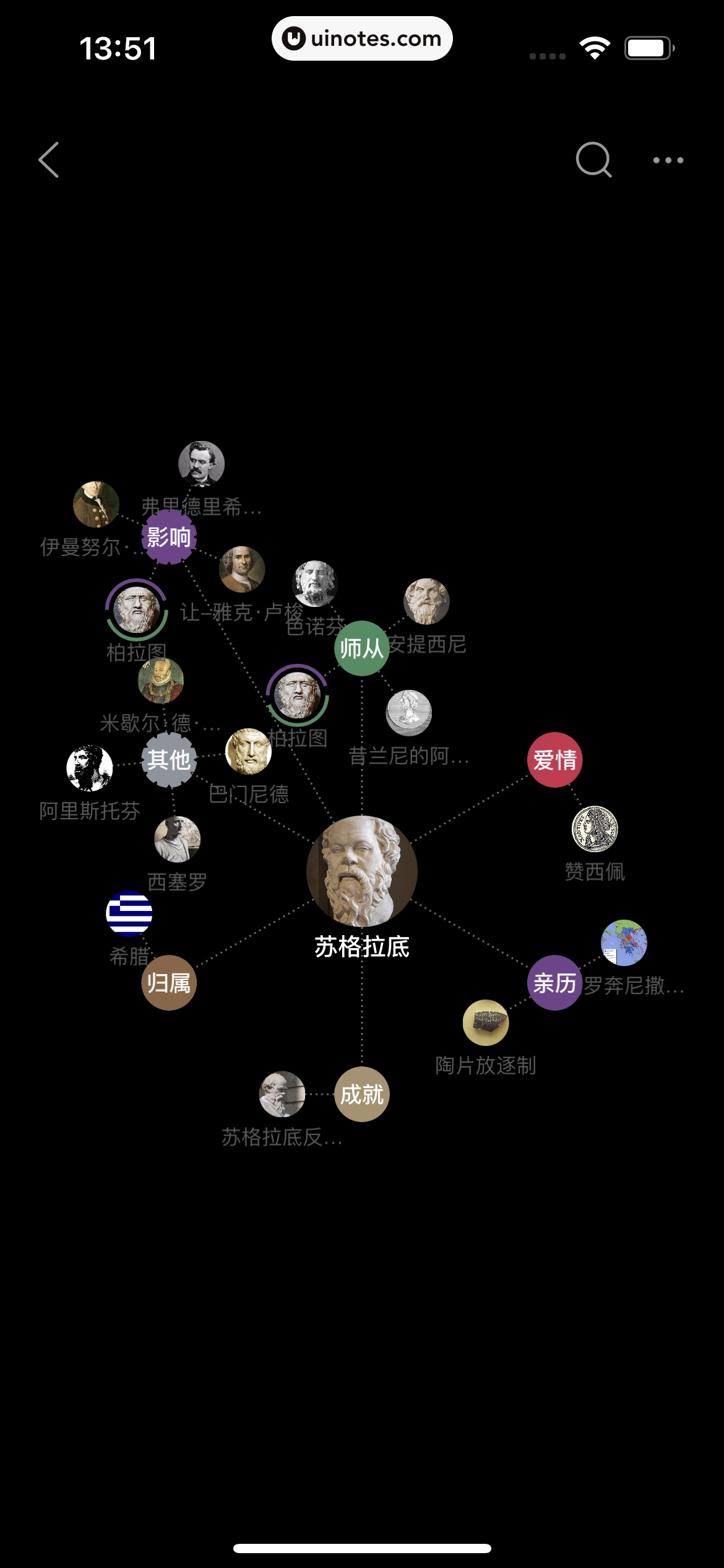 全知识 App 截图 149 - UI Notes