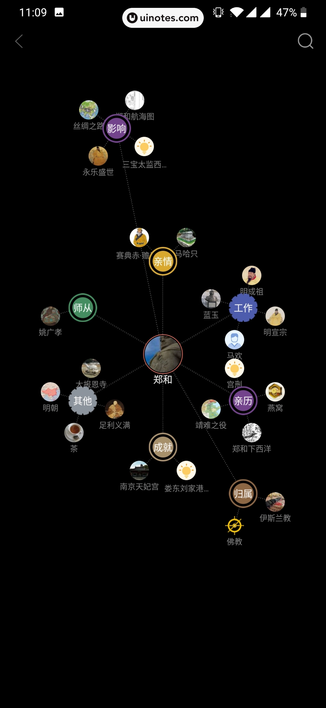 全历史 App 截图 027 - UI Notes