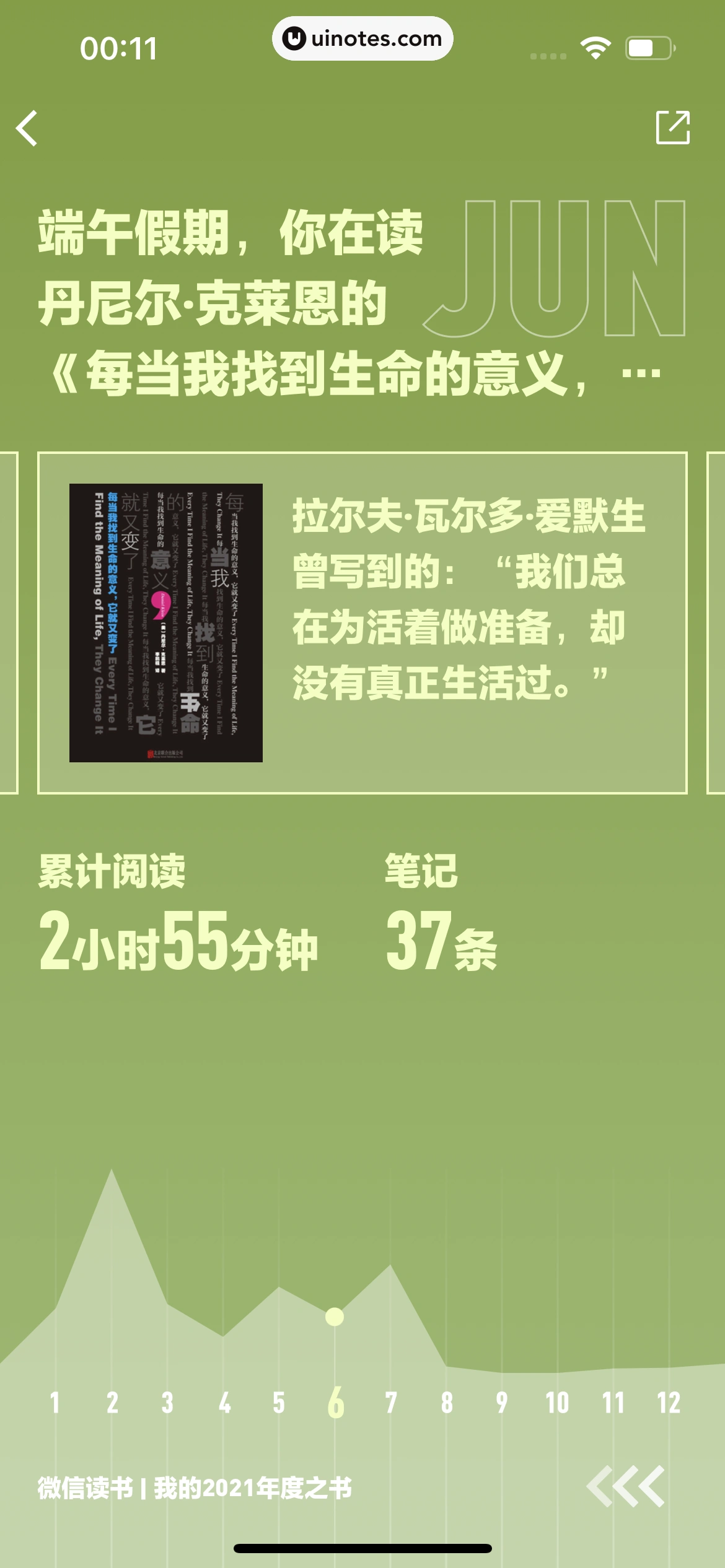 微信读书 App 截图 069 - UI Notes