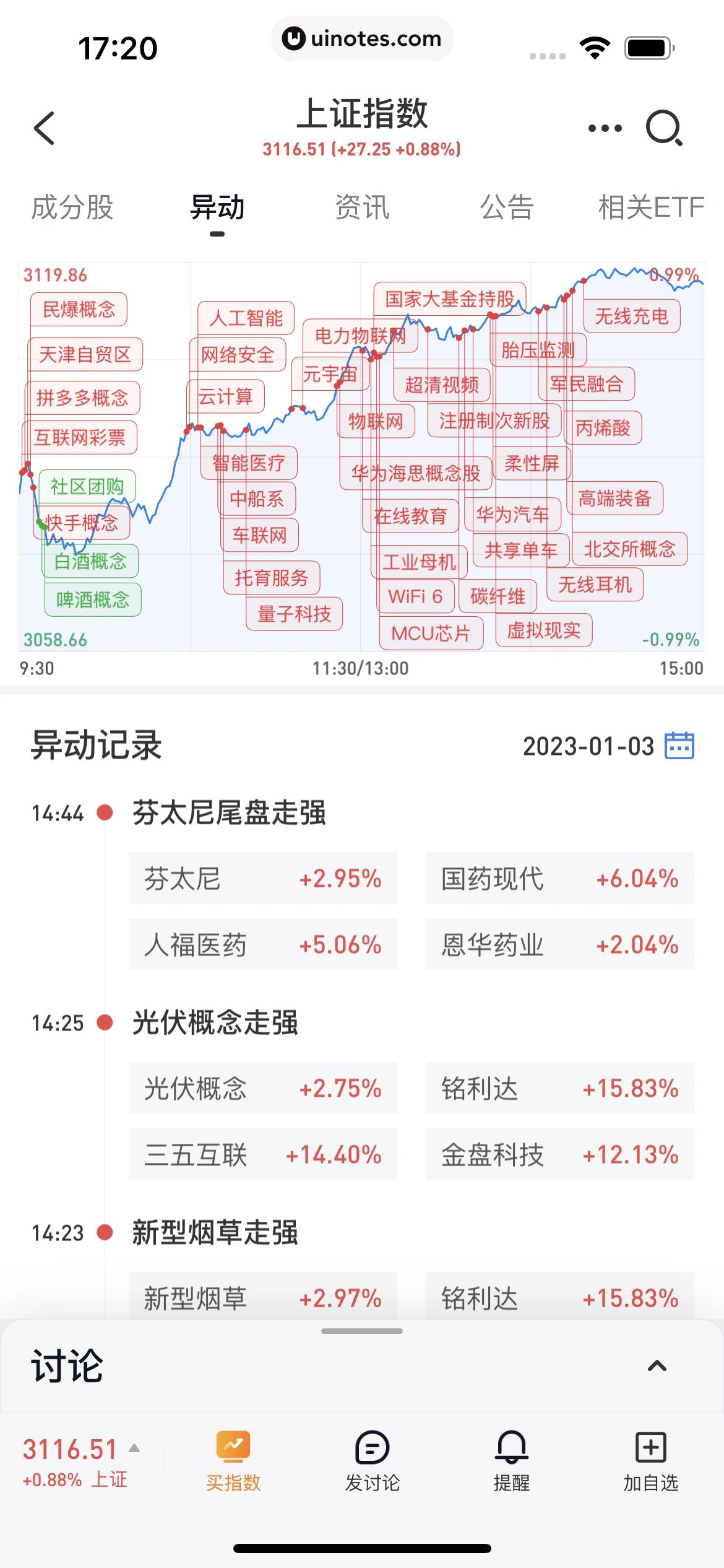 雪球 App 截图 212 - UI Notes