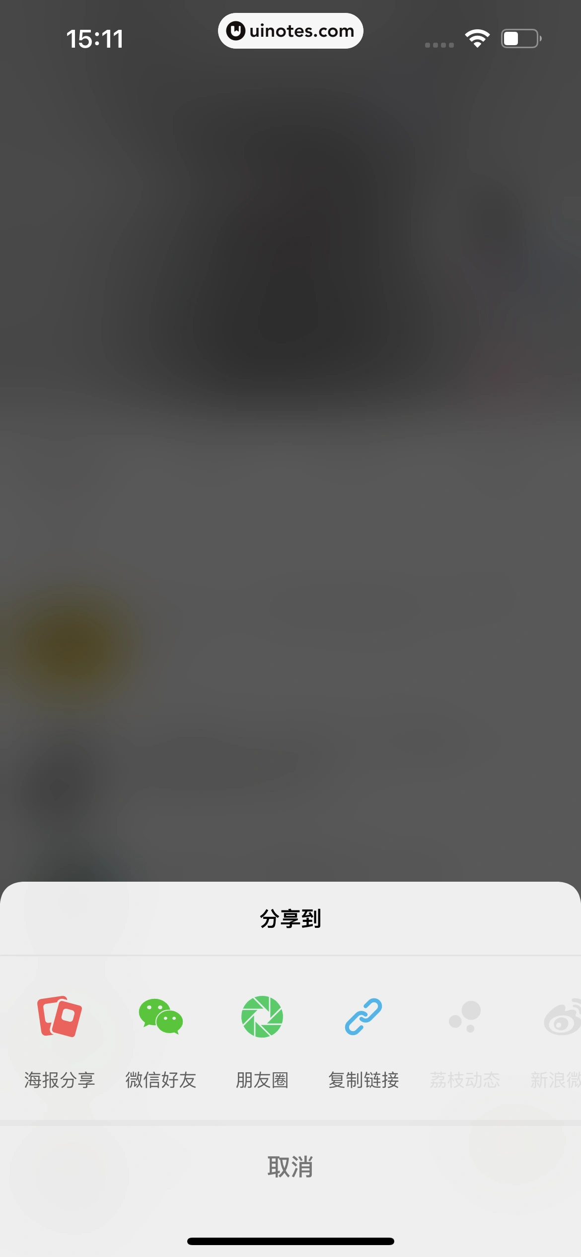 荔枝 App 截图 132 - UI Notes