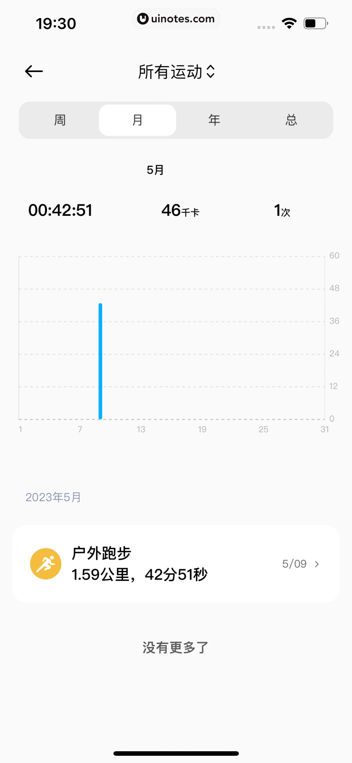 小米运动健康 App 截图 028 - UI Notes