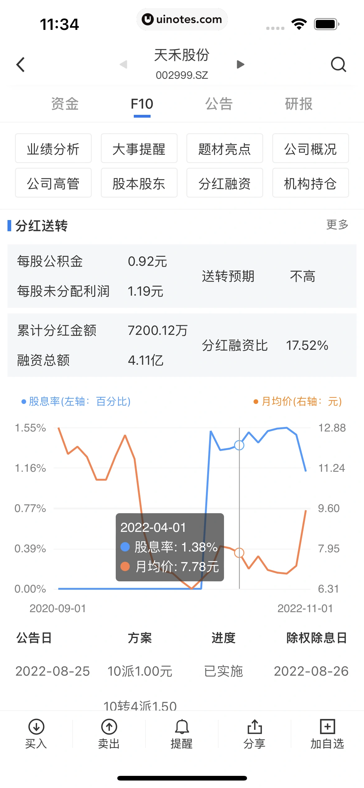 华尔街见闻 App 截图 174 - UI Notes