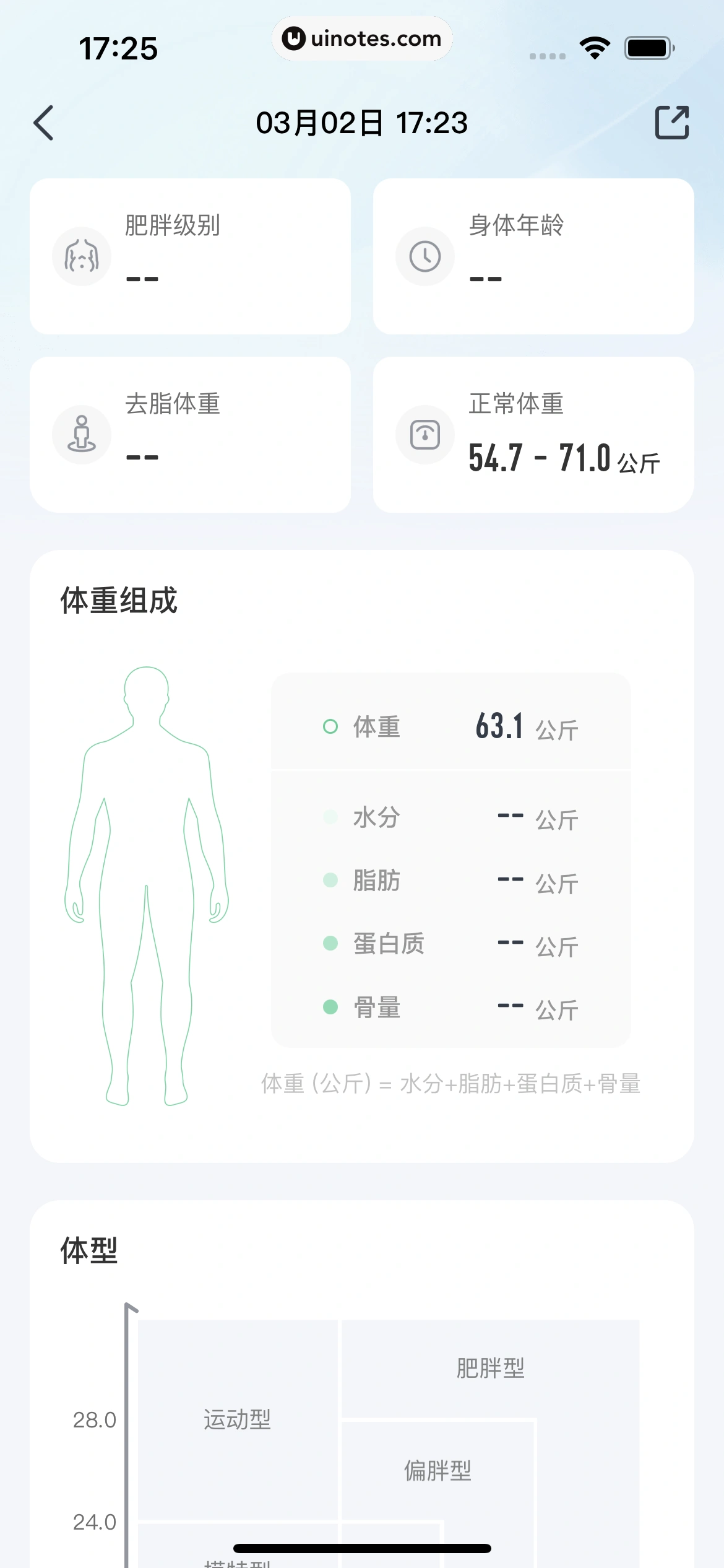 好轻 App 截图 133 - UI Notes