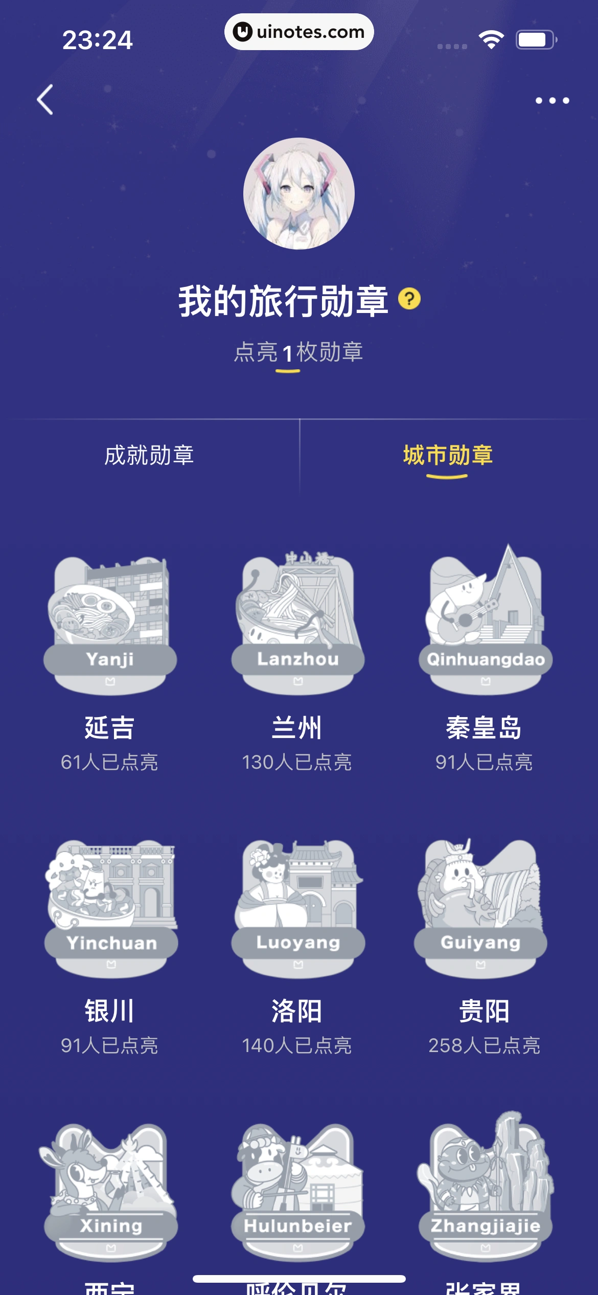 马蜂窝 App 截图 203 - UI Notes