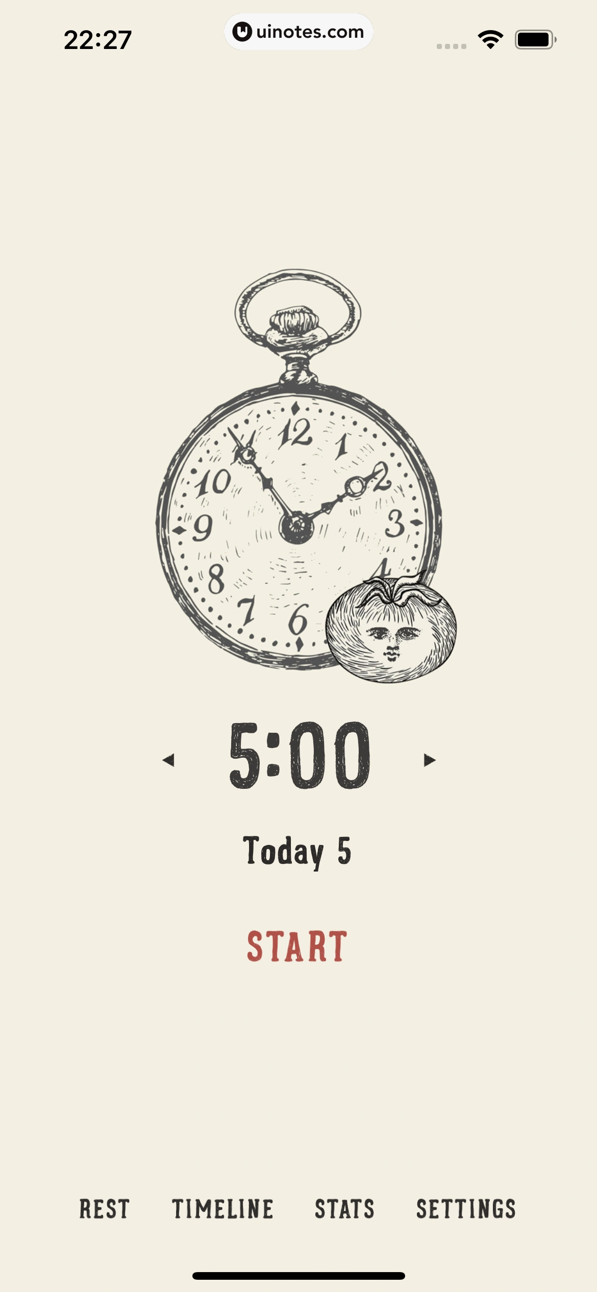 专注番茄 App 截图 019 - UI Notes