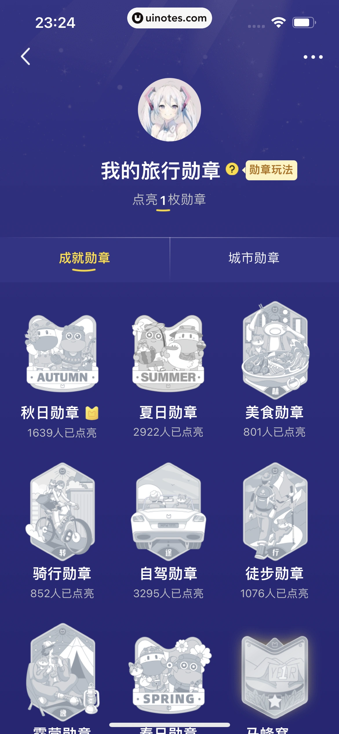 马蜂窝 App 截图 201 - UI Notes