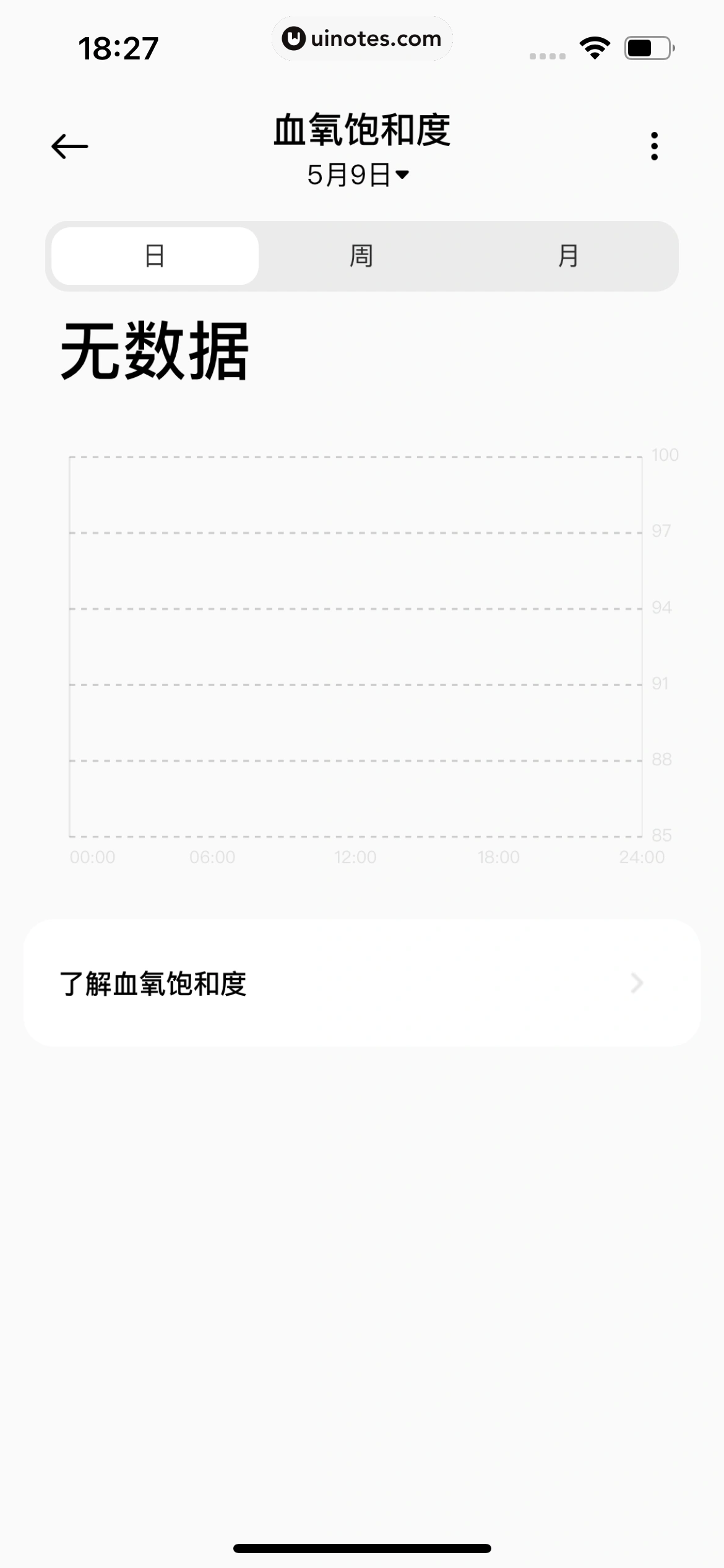 小米运动健康 App 截图 094 - UI Notes