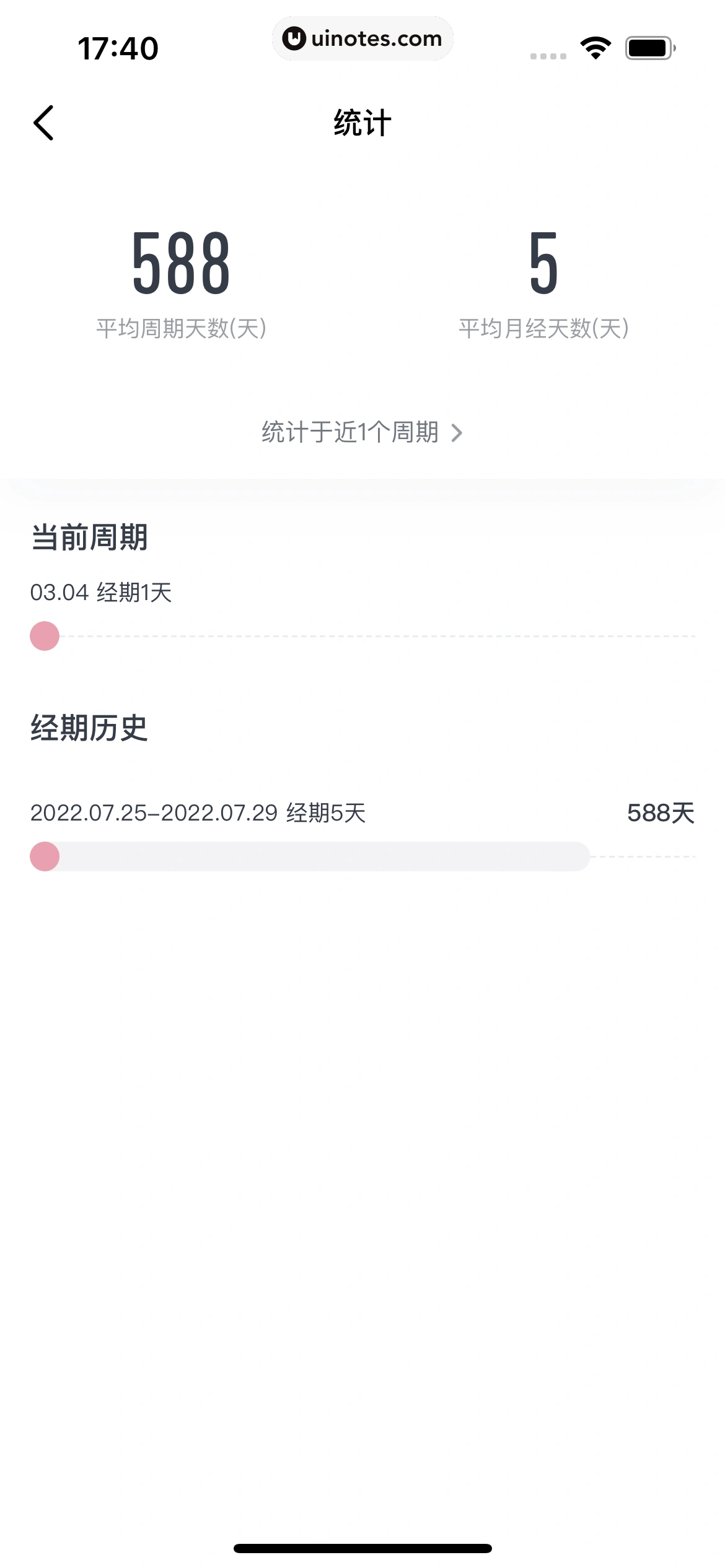 好轻 App 截图 274 - UI Notes