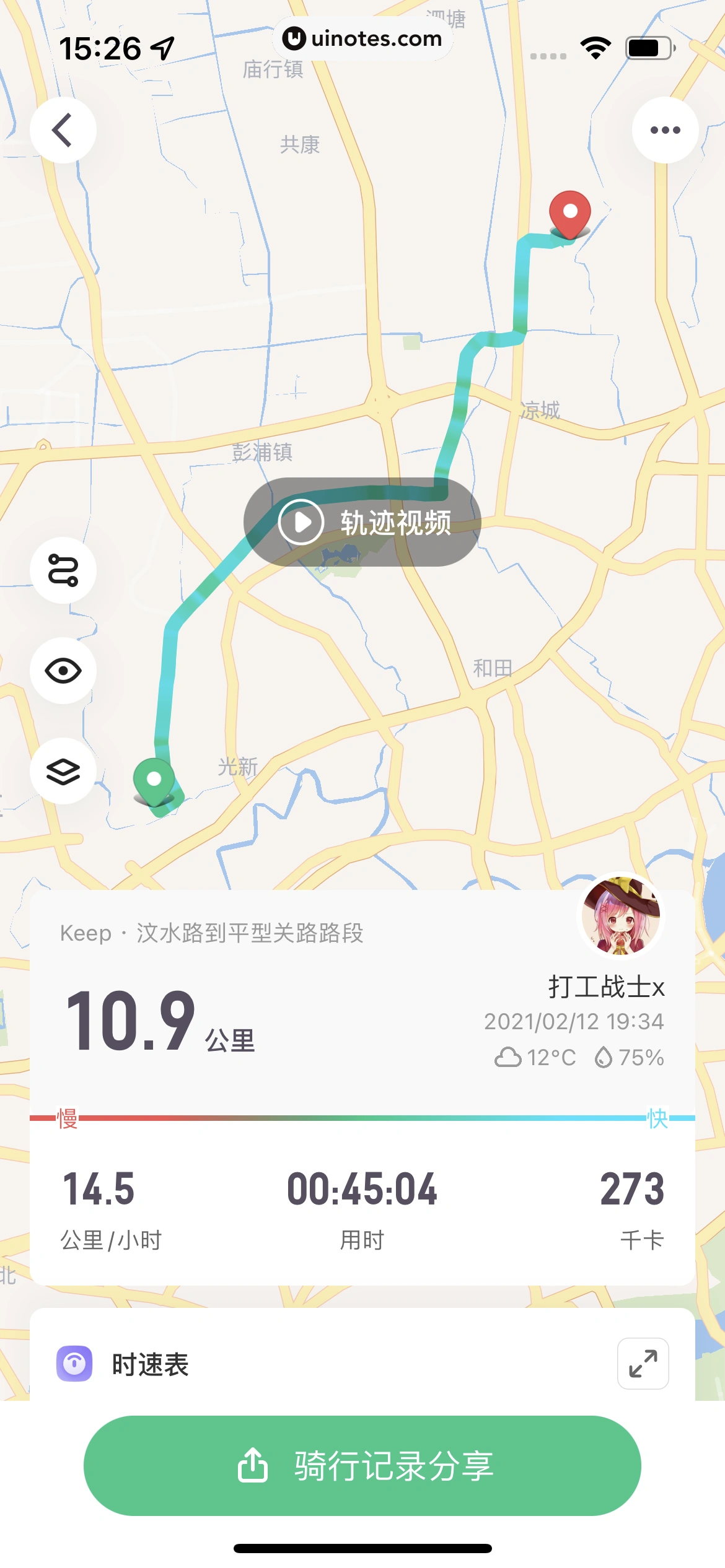 Keep App 截图 419 - UI Notes