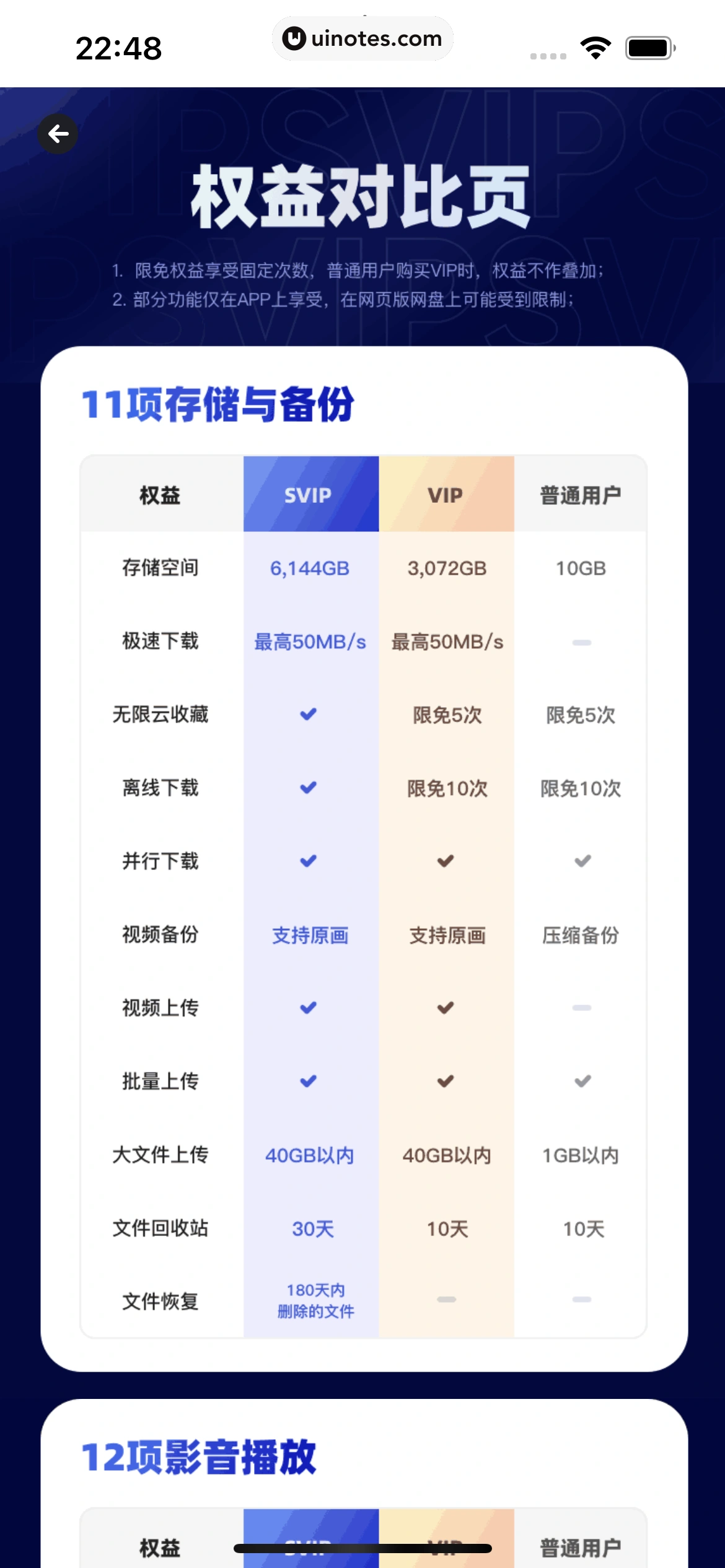 夸克 App 截图 192 - UI Notes