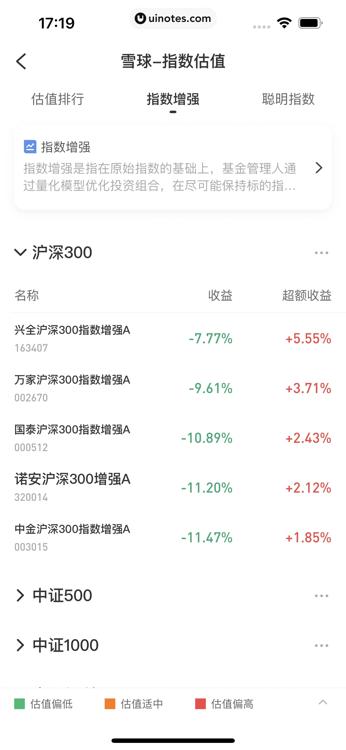 雪球 App 截图 208 - UI Notes