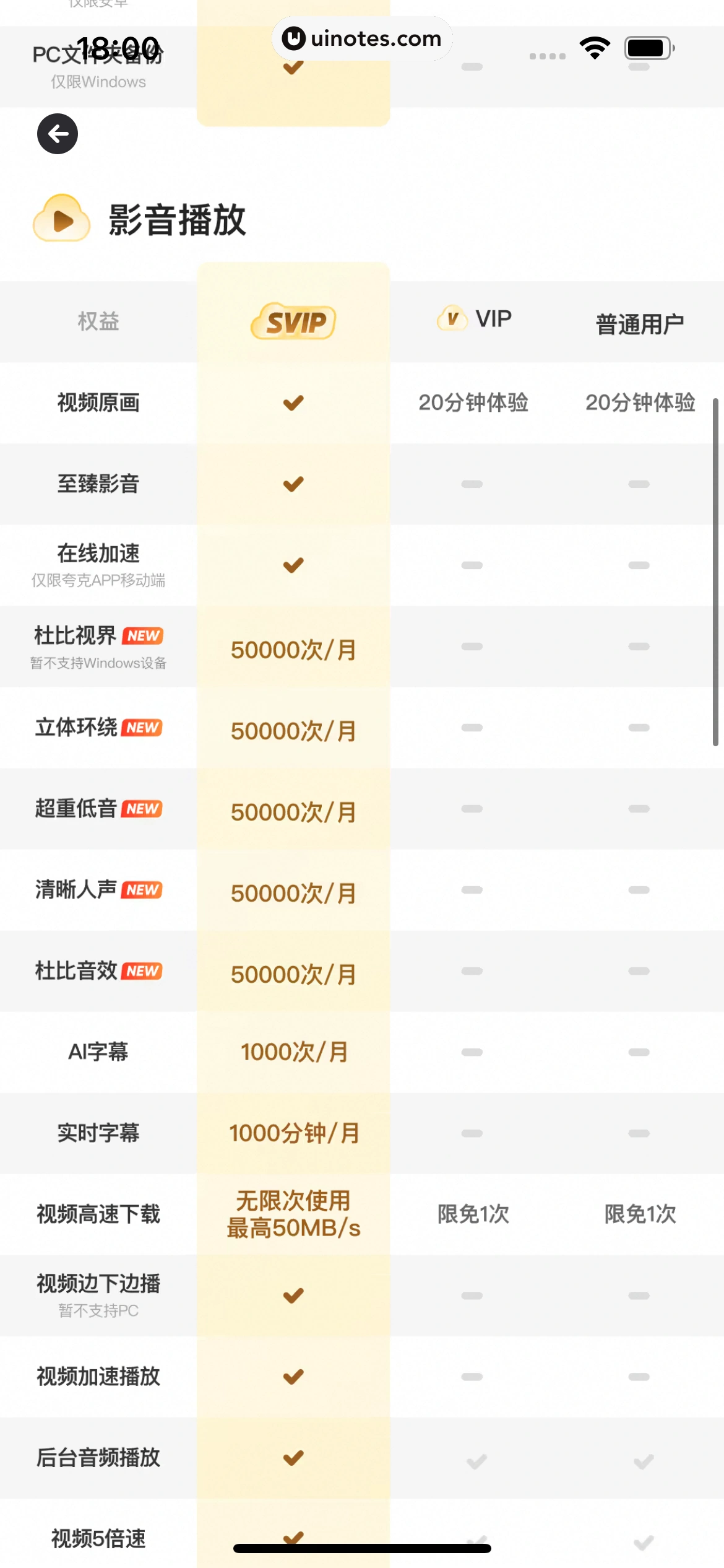 夸克网盘 App 截图 044 - UI Notes