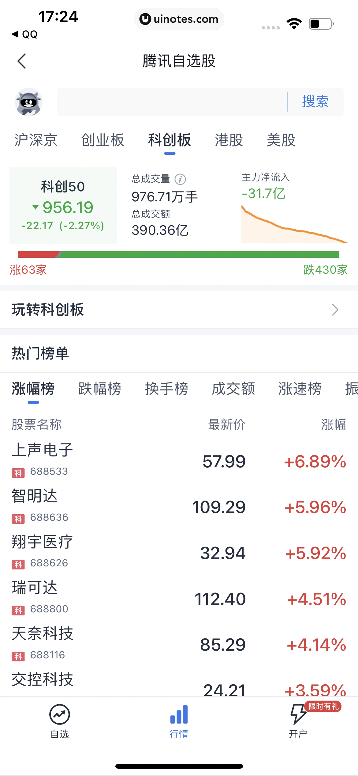 腾讯新闻 App 截图 167 - UI Notes