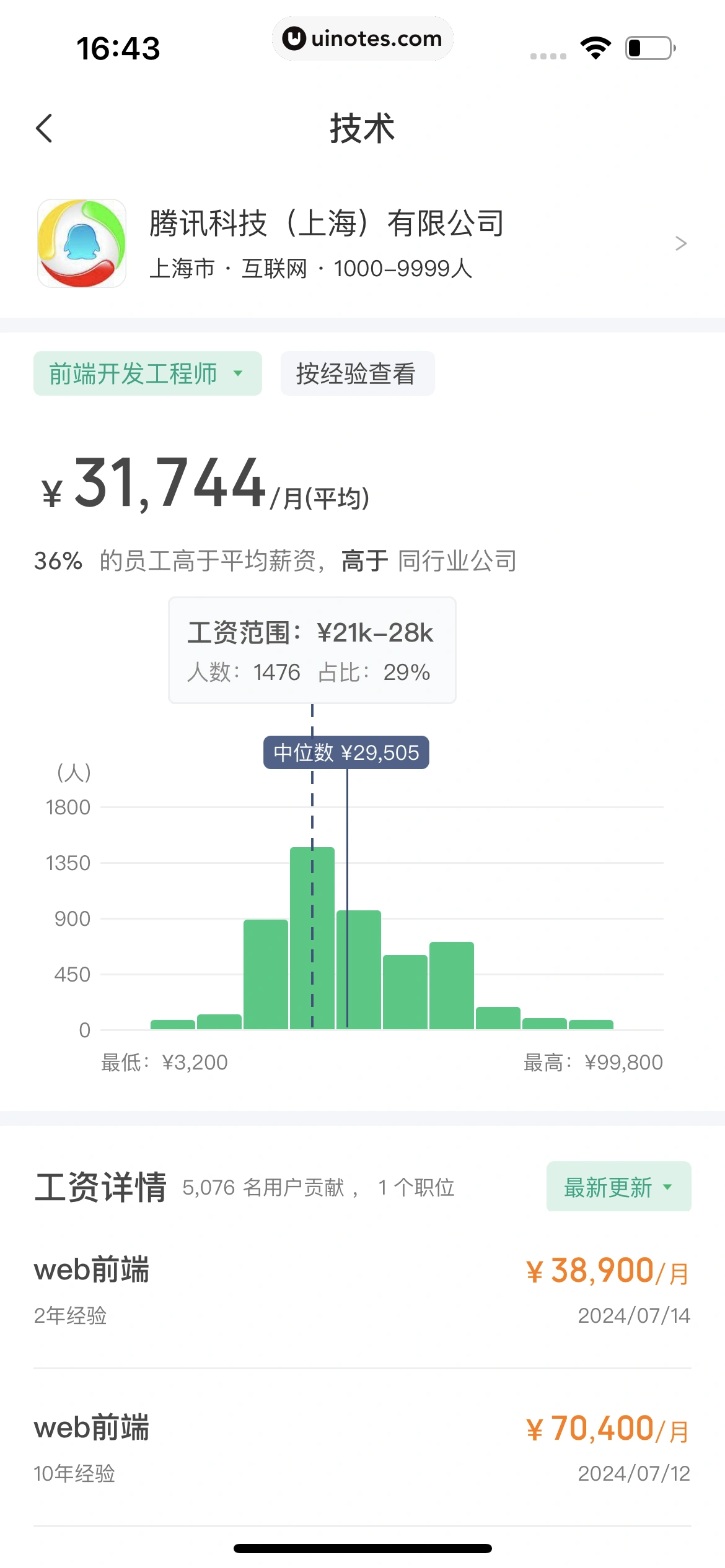 看准 App 截图 082 - UI Notes