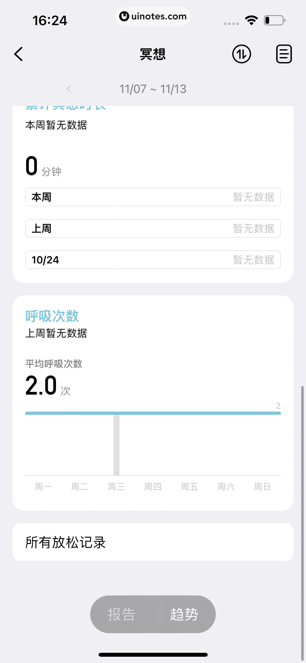 潮汐 App 截图 175 - UI Notes