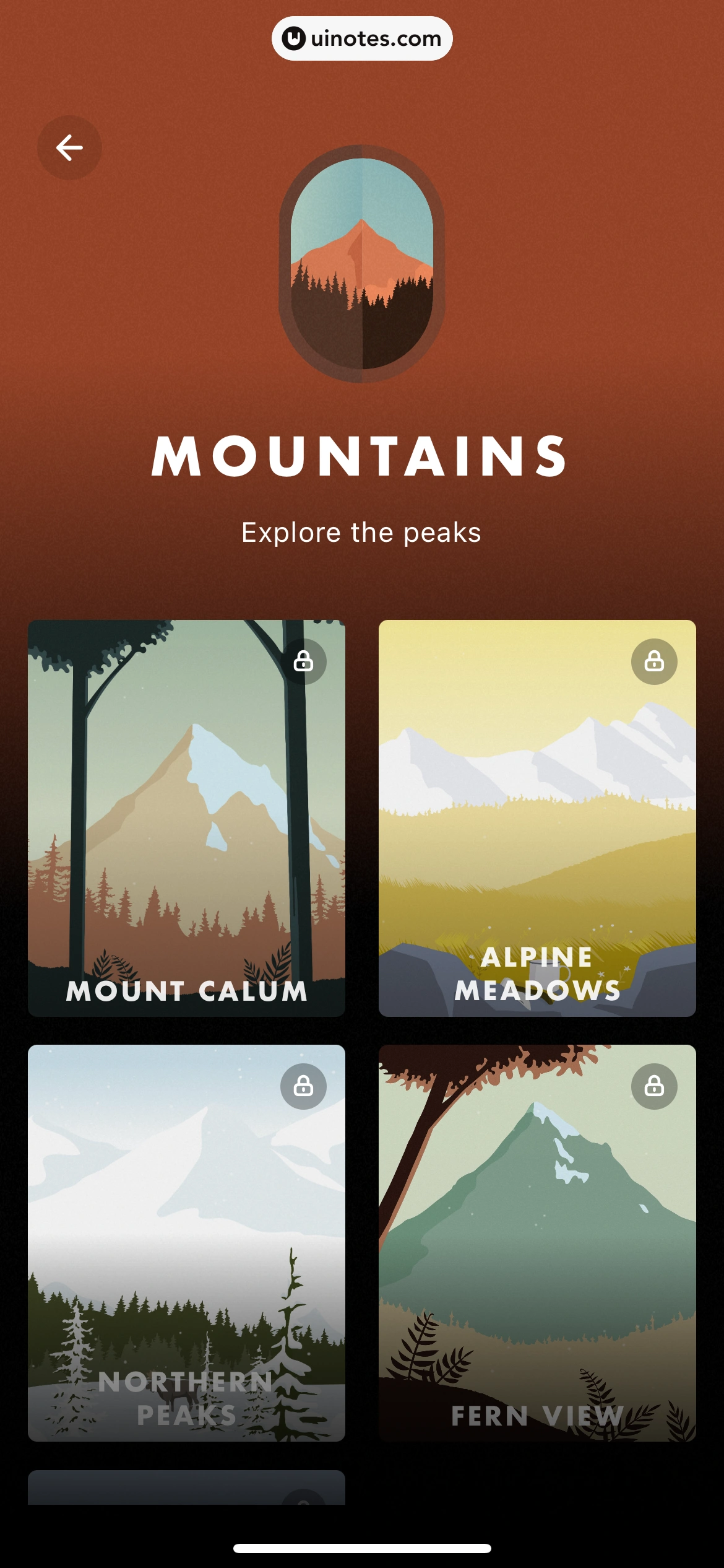 WildJourney App 截图 052 - UI Notes