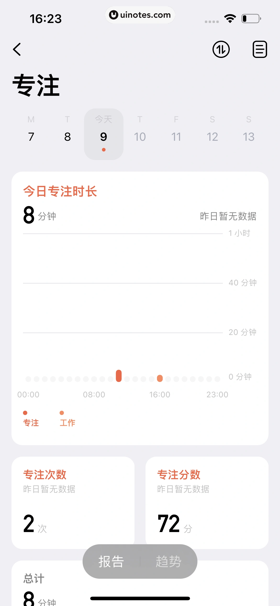 潮汐 App 截图 161 - UI Notes