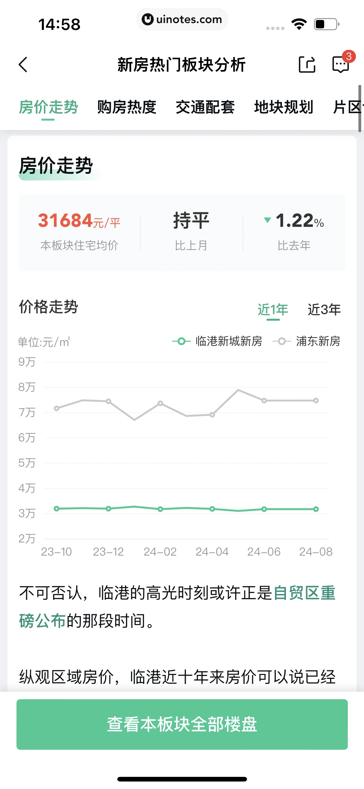 安居客 App 截图 206 - UI Notes