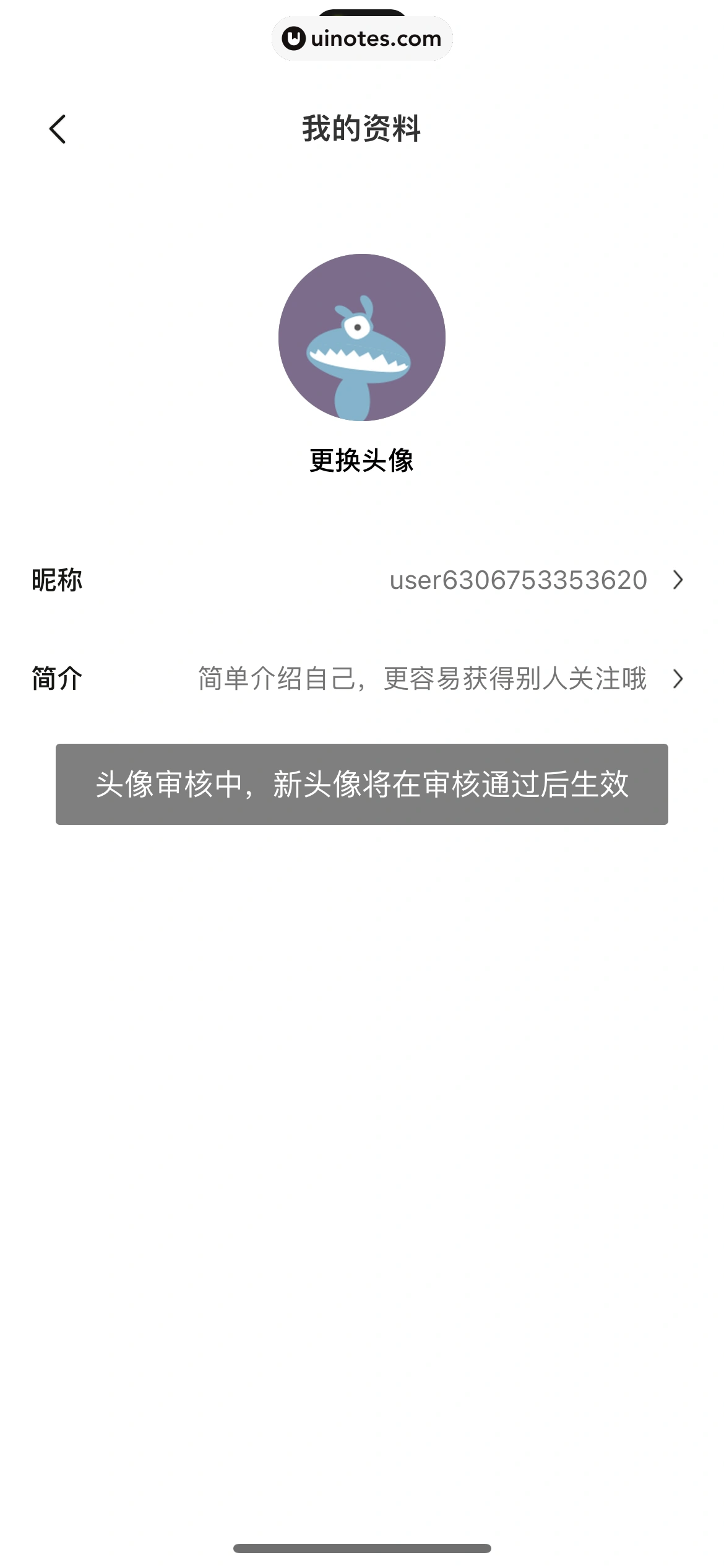 醒图 App 截图 029 - UI Notes