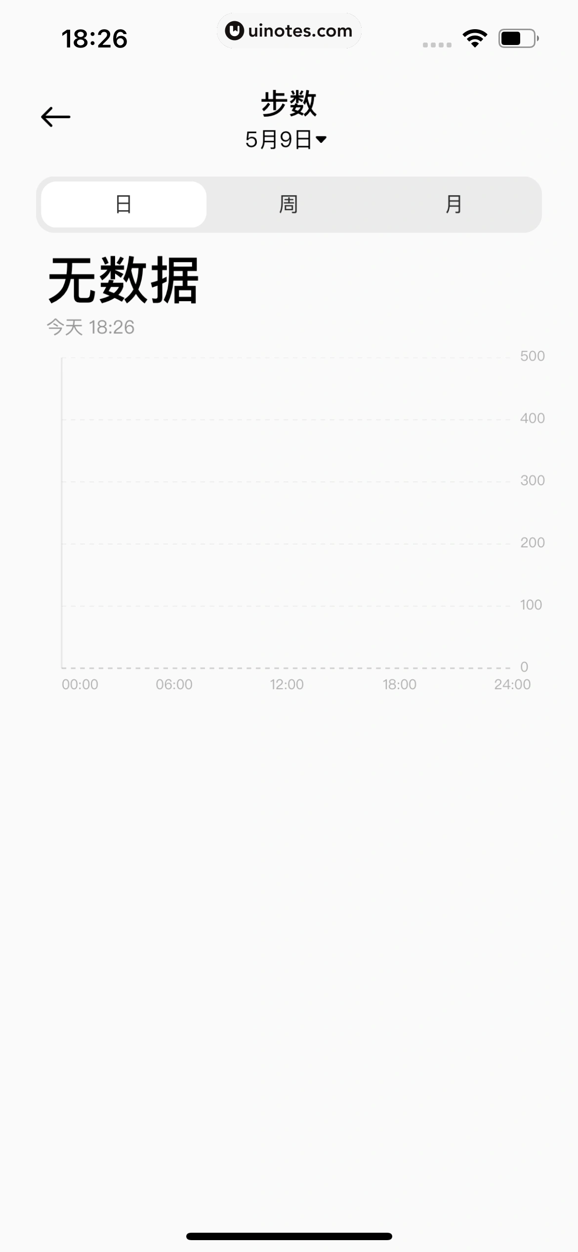 小米运动健康 App 截图 084 - UI Notes