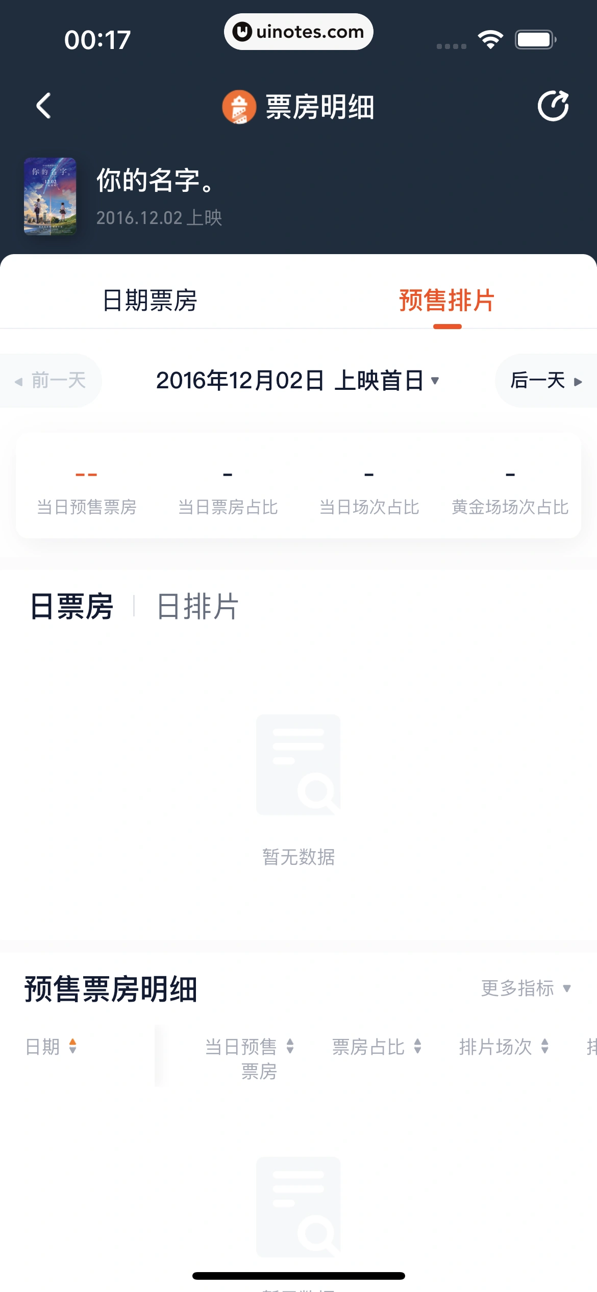 灯塔专业版 App 截图 101 - UI Notes