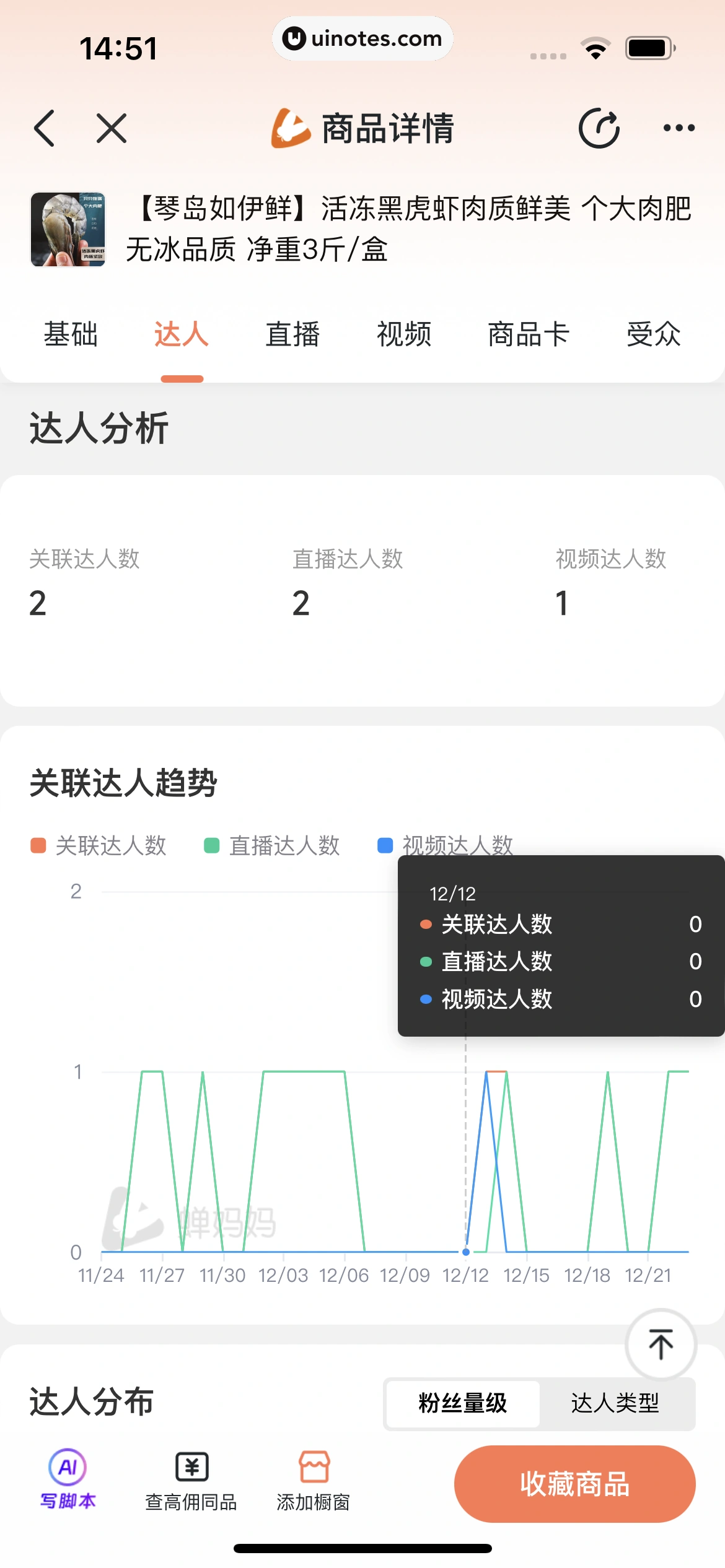 蝉妈妈 App 截图 250 - UI Notes