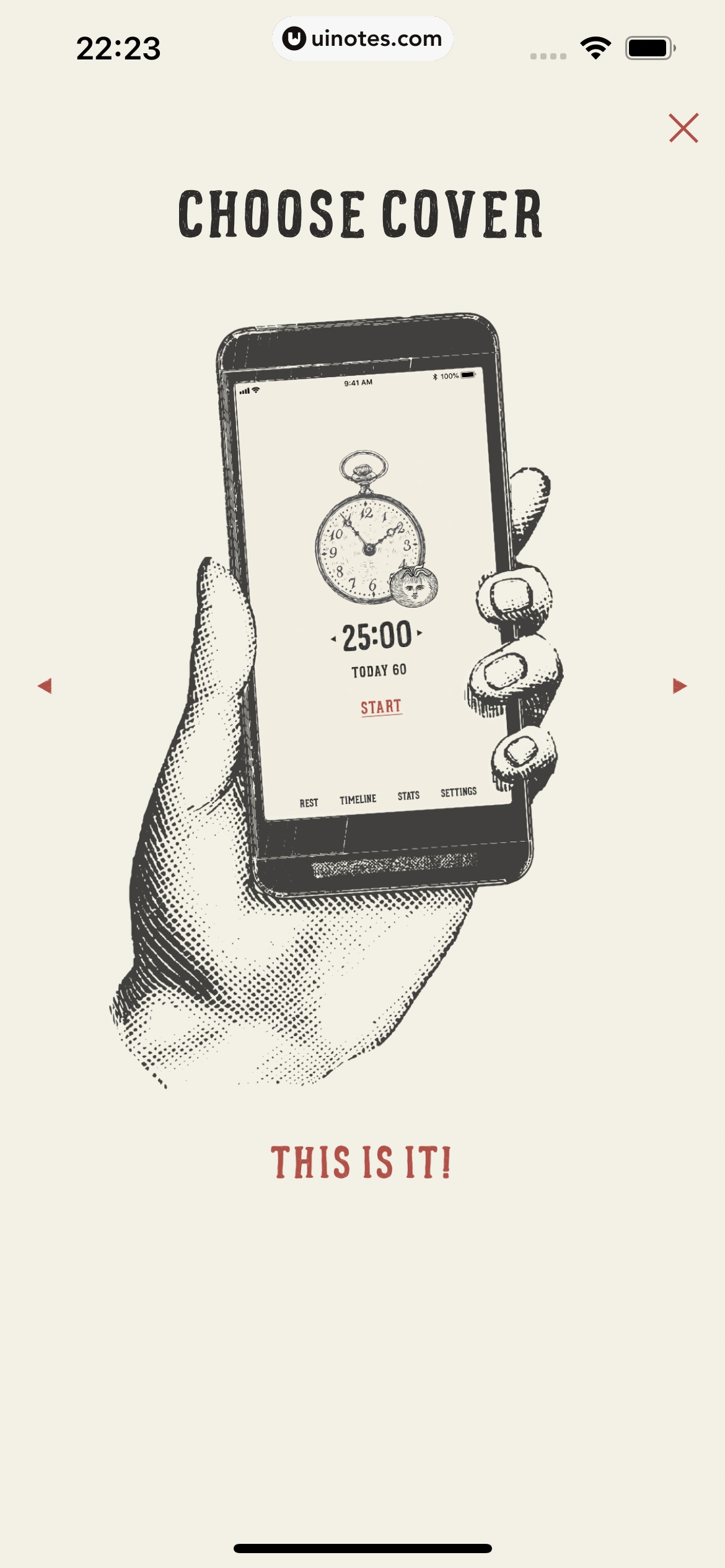 专注番茄 App 截图 048 - UI Notes