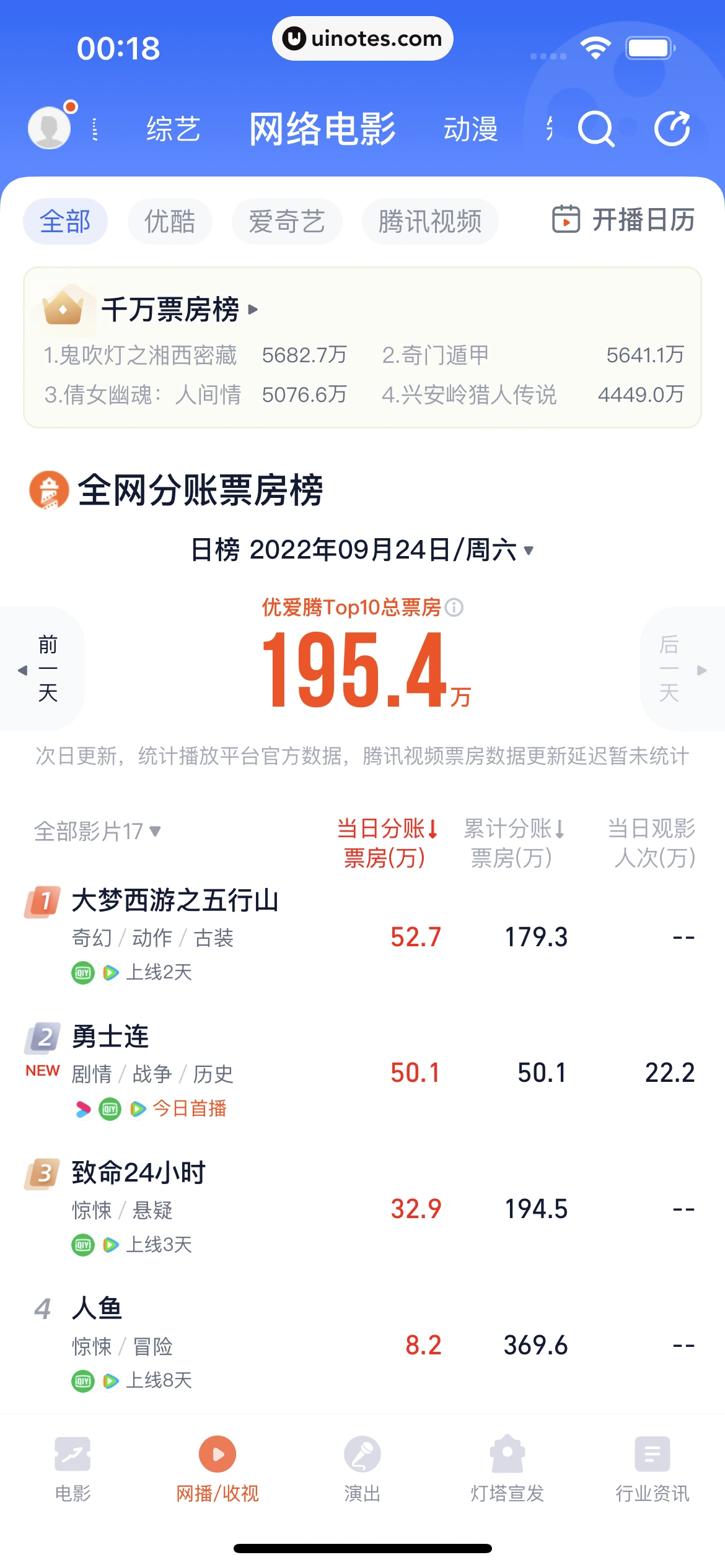 灯塔专业版 App 截图 112 - UI Notes
